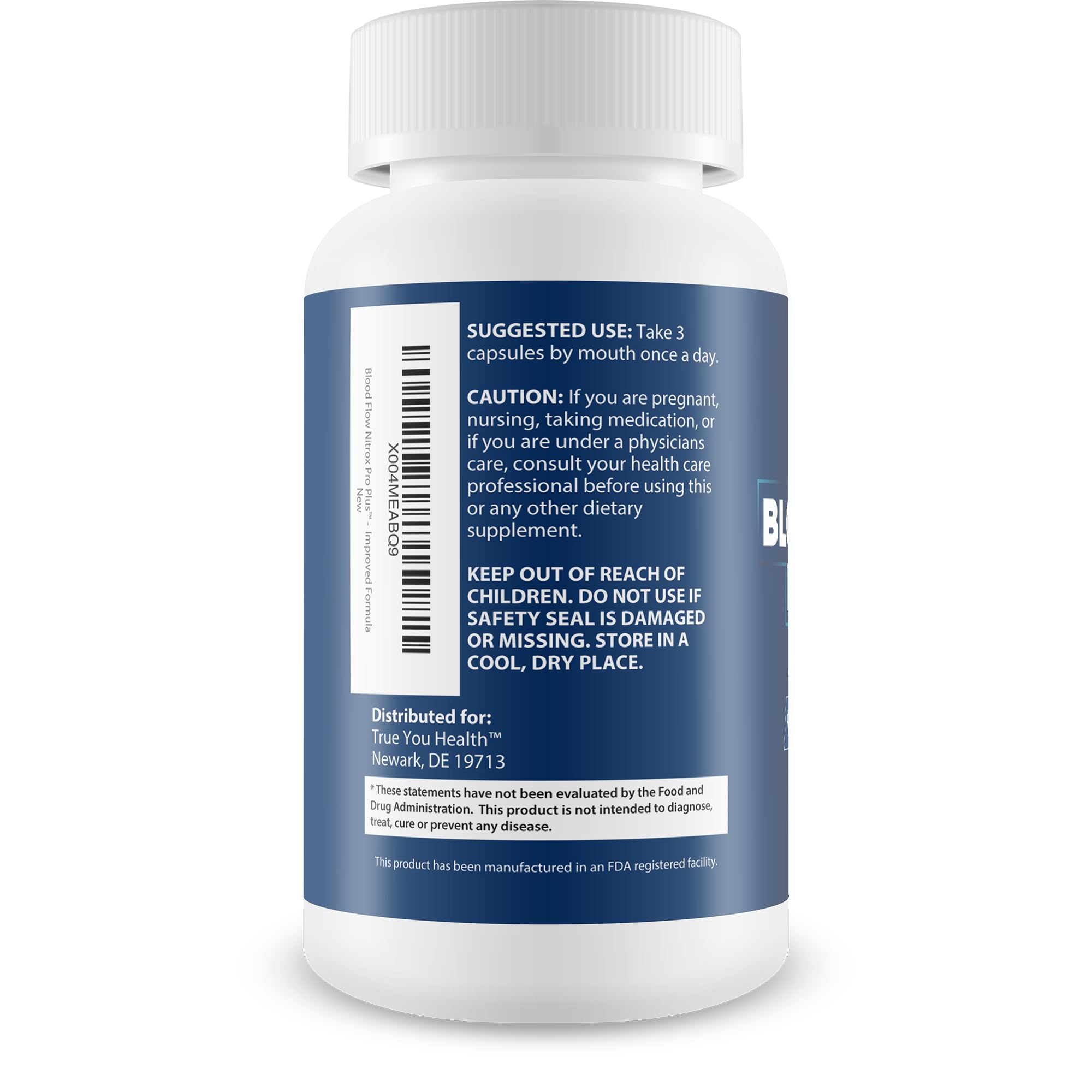 Blood Flow Nitrox Pro Plus - Improved Formula - Our Best Blood Circulation Supplements For Men - Vasodialators - Increase Blood Flow Care Blood Circulation Supplement Blood Flow Supplement For Men True You Health buy supplements canada