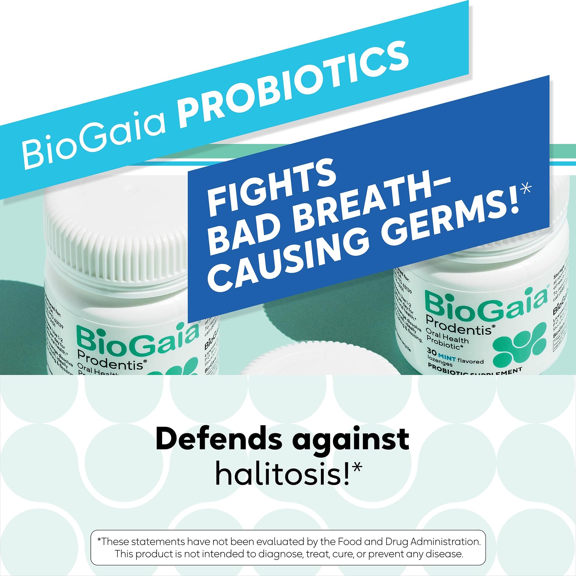 BioGaia Prodentis | Oral Probiotics | Promotes Healthy Gums & Teeth | Defends Against Bad Breath & Dental Problems | Improves Oral Health BioGaia buy supplements canada