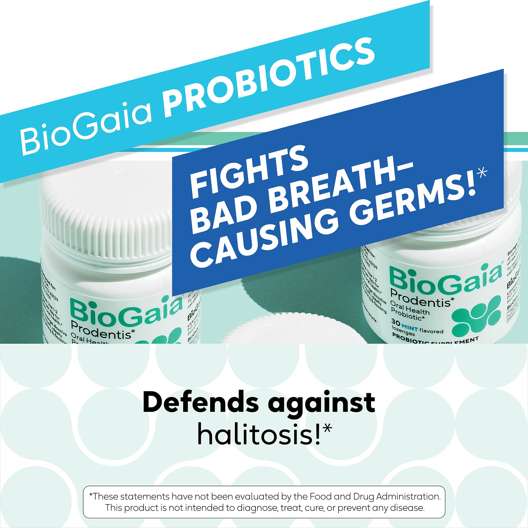 BioGaia Prodentis | Oral Probiotics | Promotes Healthy Gums & Teeth | Defends Against Bad Breath & Dental Problems | Improves Oral Health BioGaia buy supplements canada