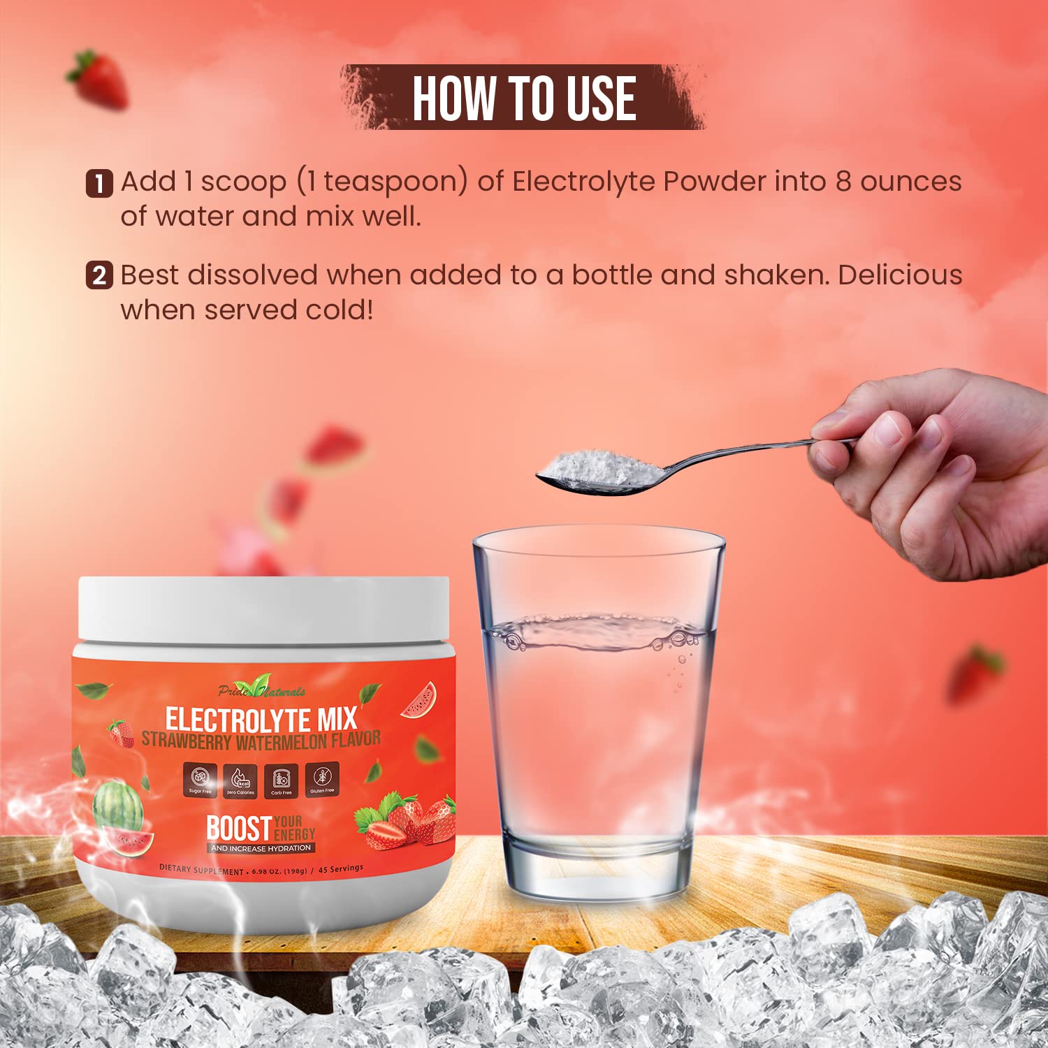 Electrolyte Powder - Refreshing Workout Recovery Electrolytes, Sugar Free, Gluten Free Pride Naturals, Inc buy supplements canada
