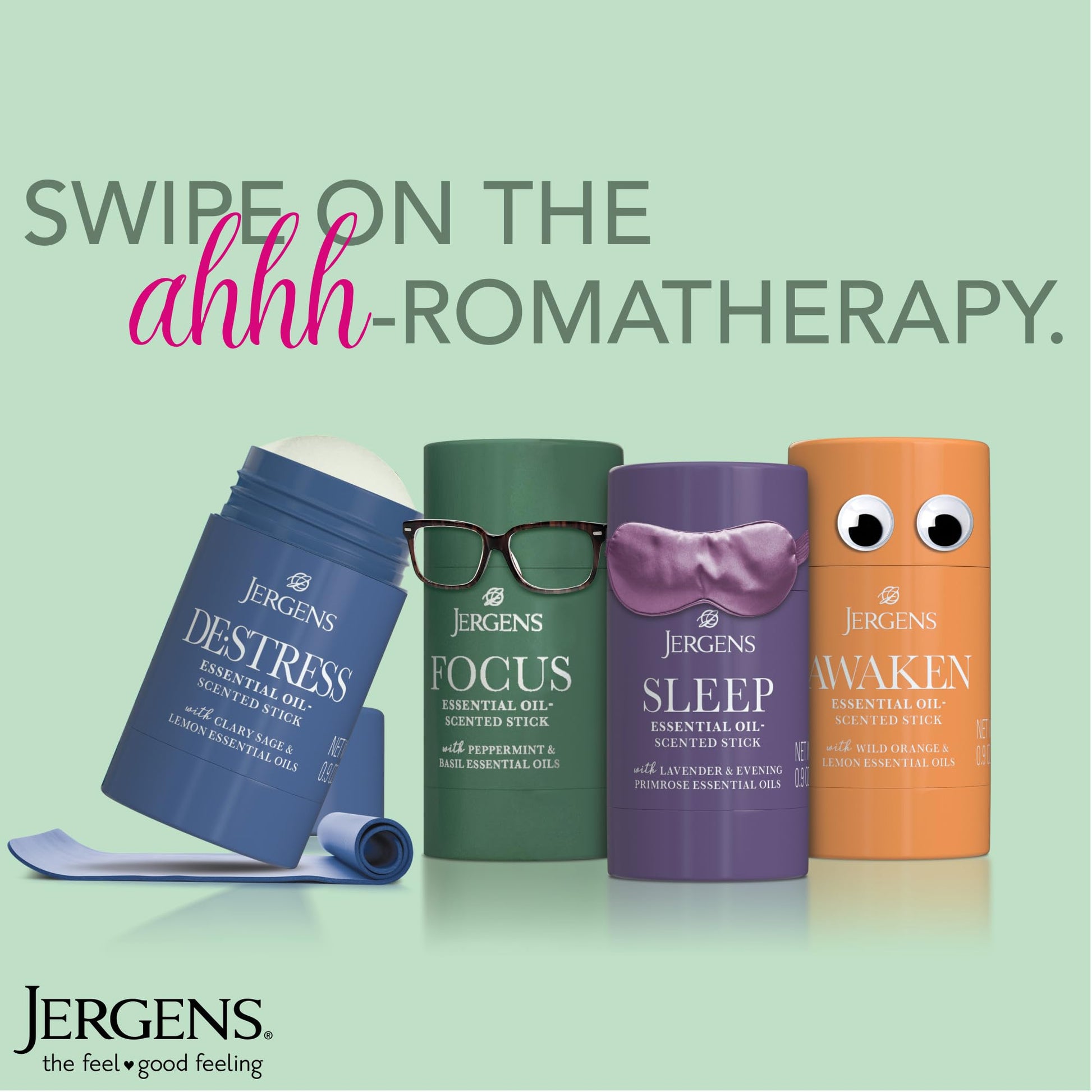 Jergens Sleep Stick Restful Blend Essential Oil Balm, Aromatherapy Jergens buy supplements canada
