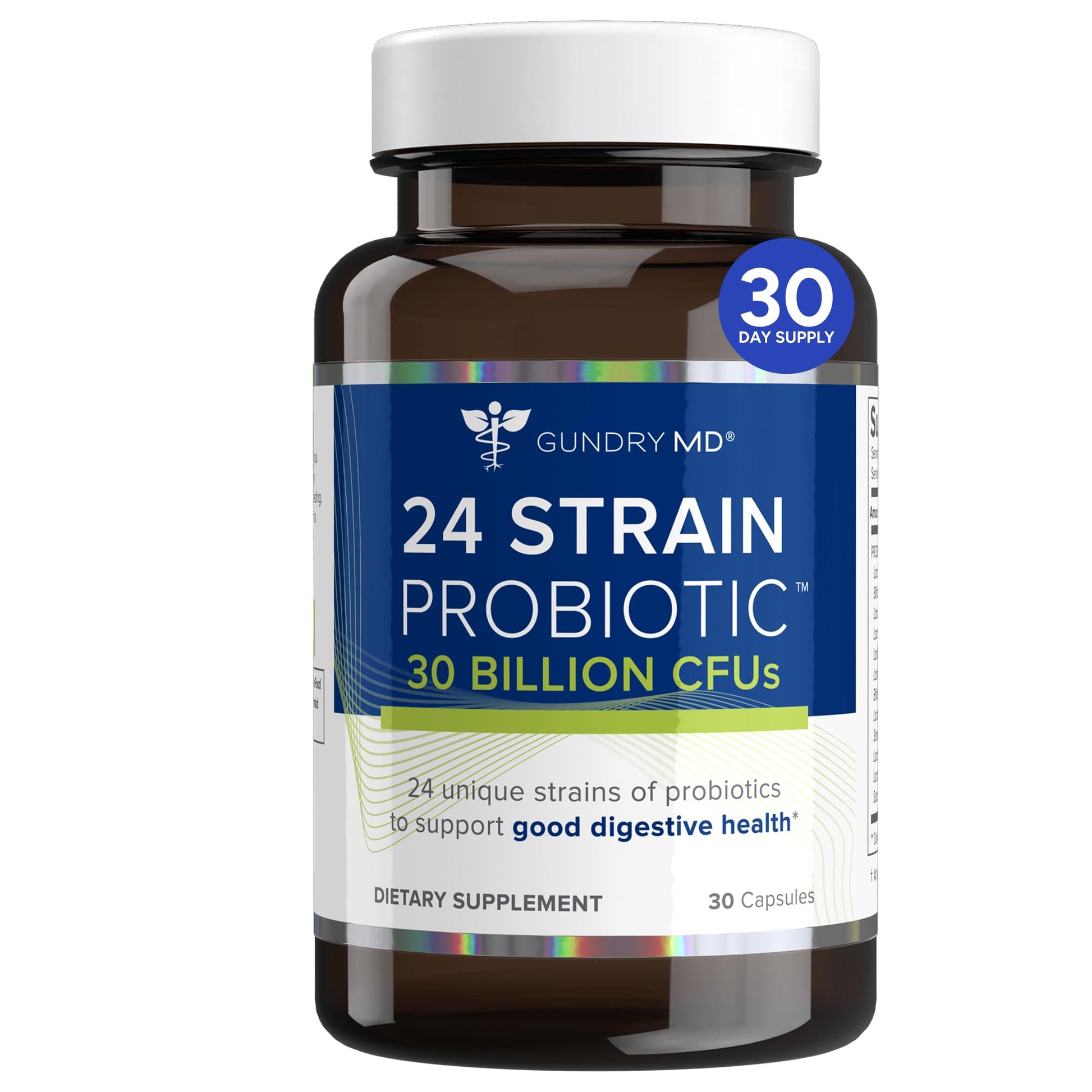 Gundry MD® 24 Strain Probiotic with 30 Billion CFUs, 30 Count Gundry MD buy supplements canada