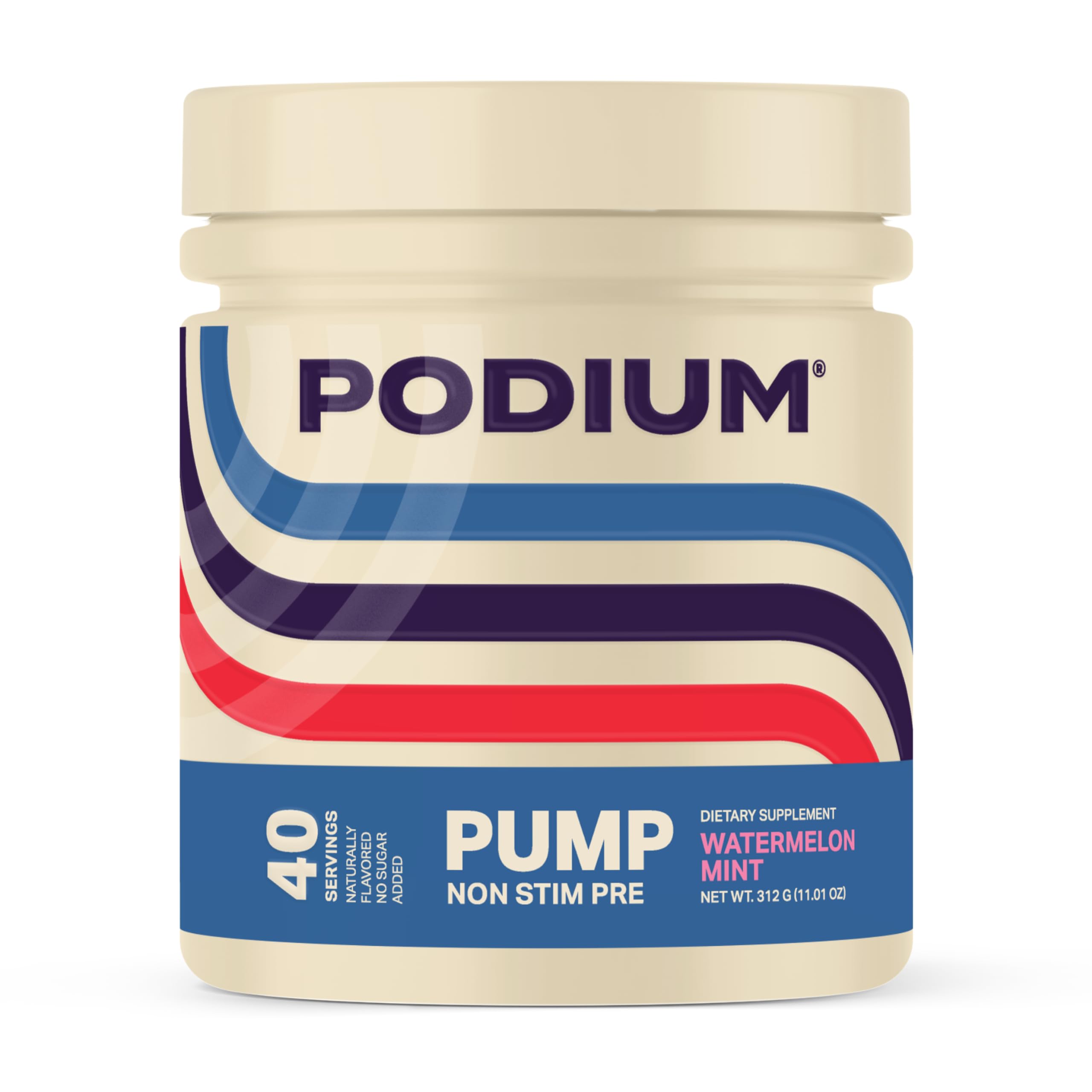 Podium Nutriton, Pump, Stimulant Free Pre-Workout, 40 Servings (Watermelon Mint) Podium Nutrition buy supplements canada