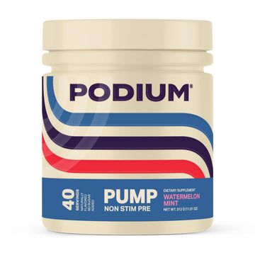 Podium Nutriton, Pump, Stimulant Free Pre-Workout, 40 Servings (Watermelon Mint) Podium Nutrition buy supplements canada