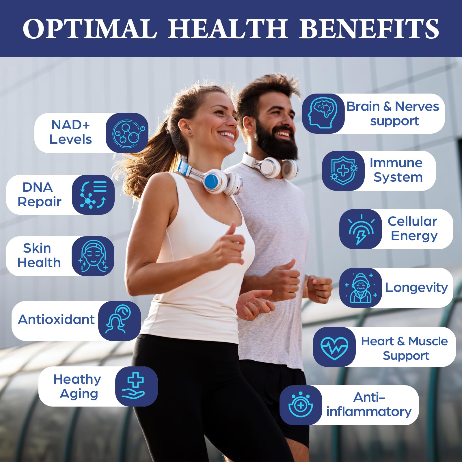 Nokuba NAD Supplement - NMNH Alternative with Trigonelline HCL 500mg & Resveratrol - NAD+ Precursors Plant Extraction - Support Cellular Energy & Healthy Aging & Brain for Women & Men - 90 Capsules Nokuba buy supplements canada