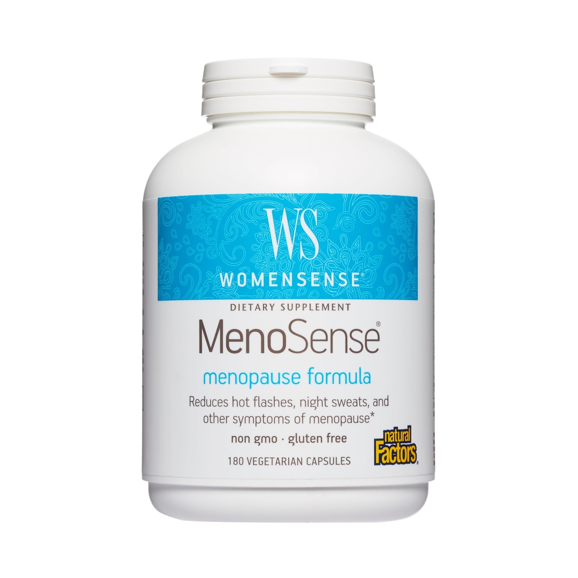 Natural Factors WomenSense MenoSense - Dietary Supplement with Black Cohosh, Chasteberry & Dong Quai - Menopause & Perimenopause Support Supplement - 180 Vegetarian Capsules (90 Servings) Natural Factors buy supplements canada