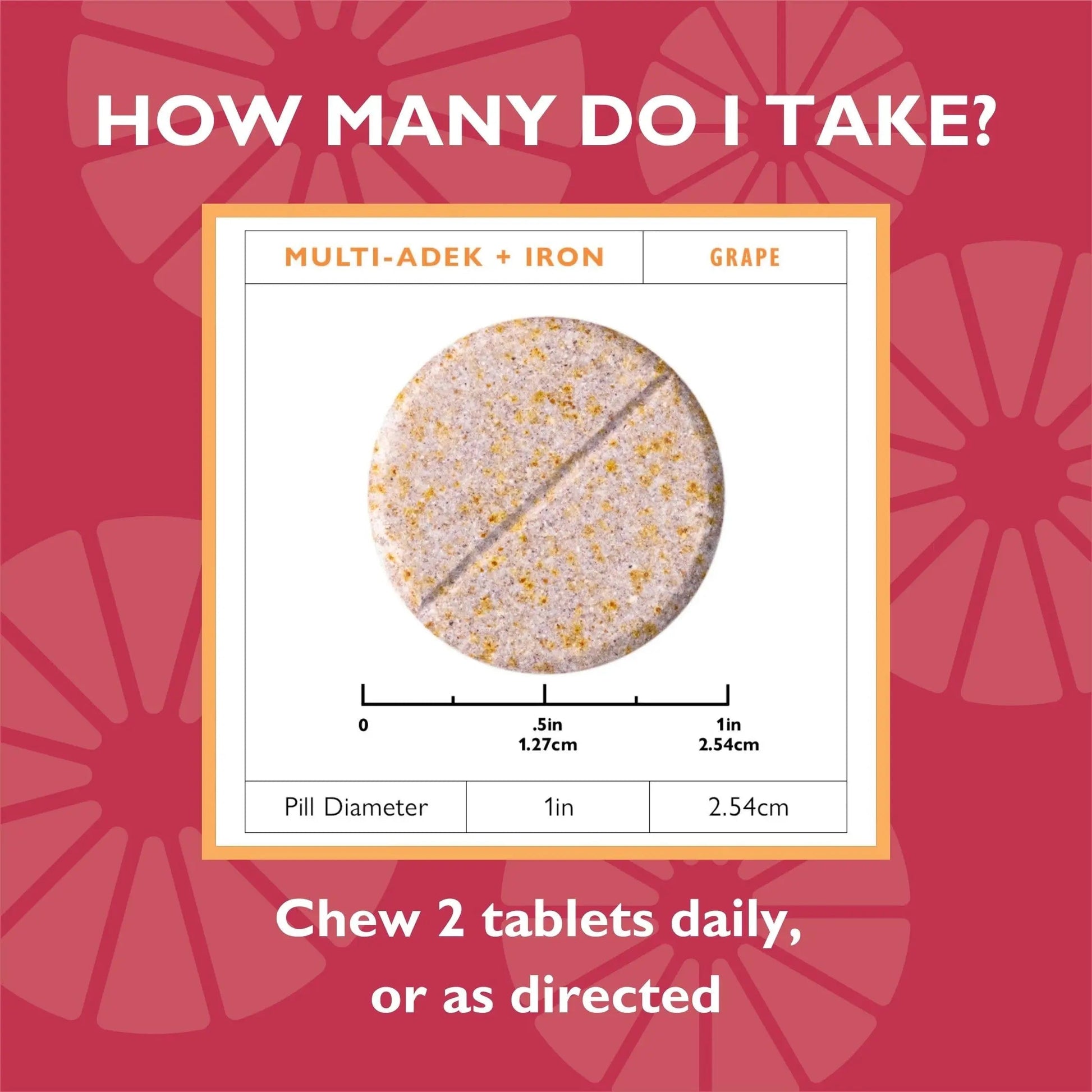 Celebrate Vitamins Multi ADEK Chewables, 60mg Iron - Daily Bariatric Multivitamin, Vitamins A, D, E, K & B12 for Duodenal Switch Surgery Patients Celebrate Bariatric Supplements buy supplements canada