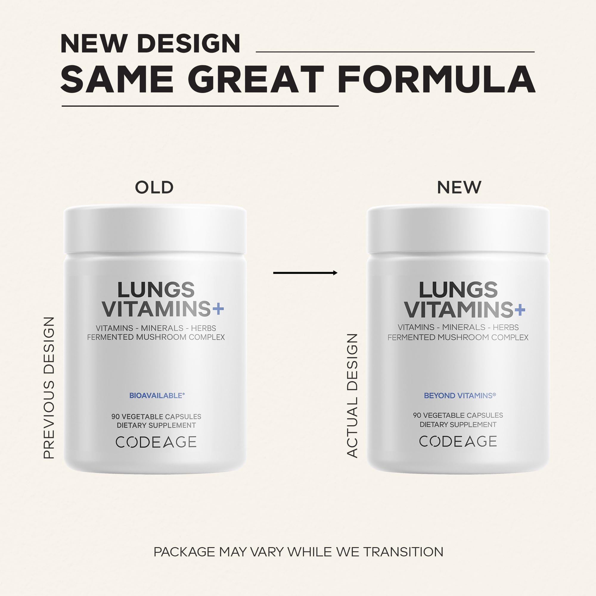 Codeage Lungs Vitamins, A, C, D, E, B6, Milk Thistle Lung Supplement, Zinc & Magnesium, Cordyceps, Reishi, Chaga, Poria, Tylophora, Ginger, Peppermint Leaf Organic Herb Cleanse - Non-GMO - 90 Capsules Codeage buy supplements canada