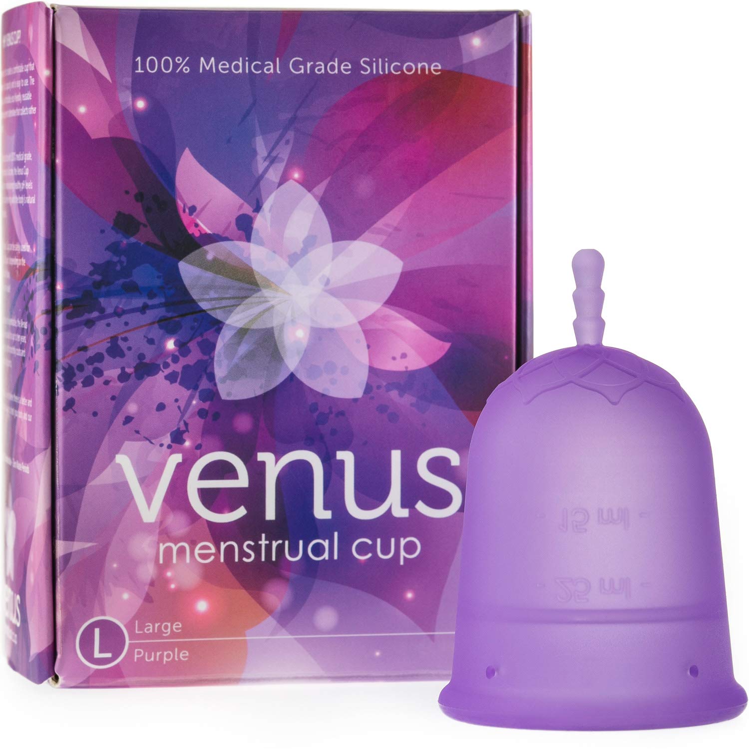 Venus Large Menstrual Cup – High Capacity for Heavy Flow -Made in USA - 100% Medical Grade Silicone VENUS buy supplements canada