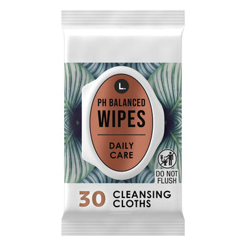 L. pH Balanced Wipes - Fragrance Free, 30 ct L. buy supplements canada