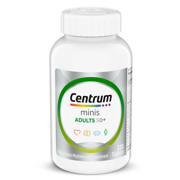 Centrum Minis Silver Multivitamin for Adults 50 Plus, Multimineral Supplement, Vitamin D3, B-Vitamins, Gluten Free, Non-GMO Ingredients Centrum buy supplements canada