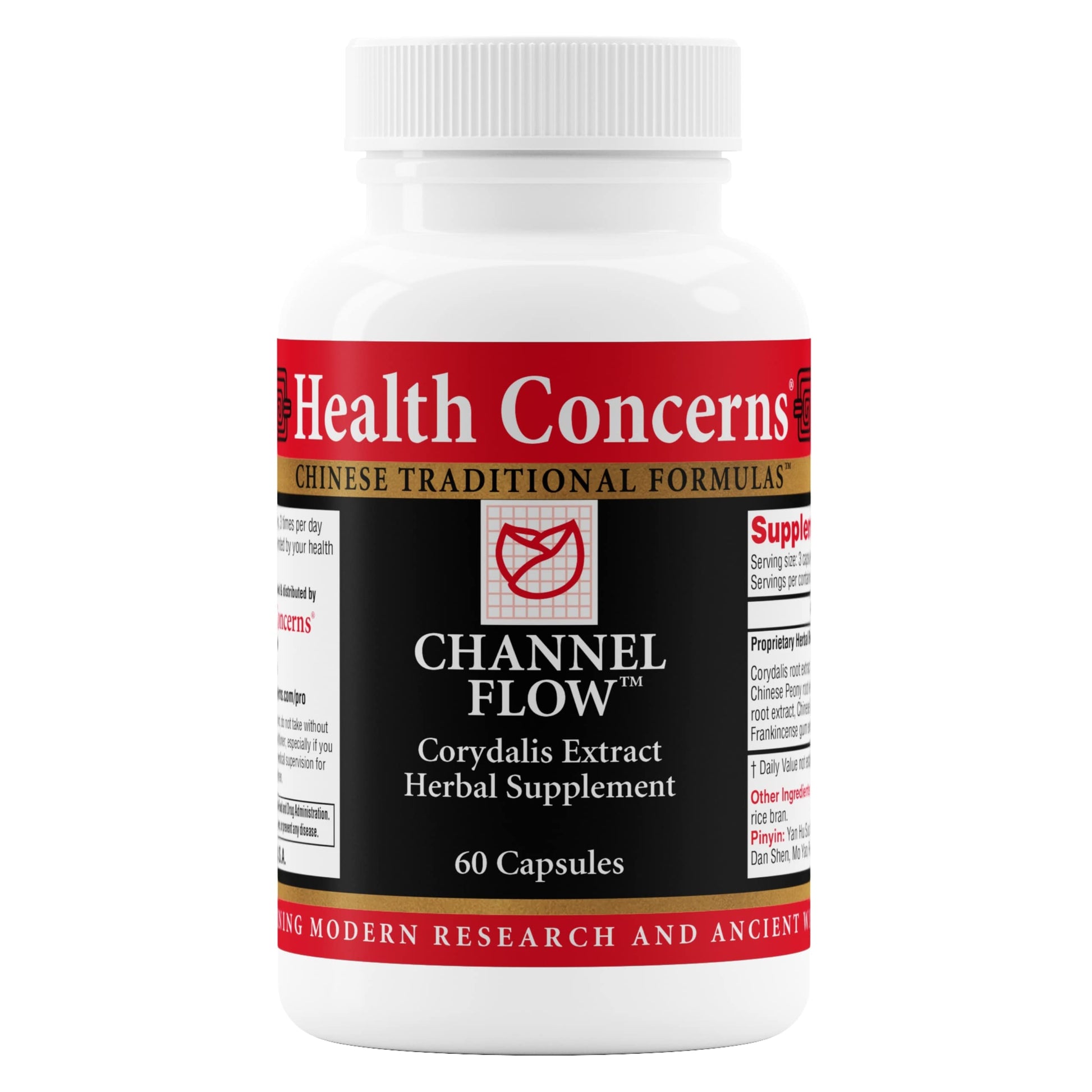 Health Concerns Channel Flow – Muscle Relaxation & Pain Support Supplement for Men & Women – Corydalis Root Extract – Chinese Herbal Formula for Headaches, Joint & Menstrual Discomfort – 60 Capsules Health Concerns buy supplements canada