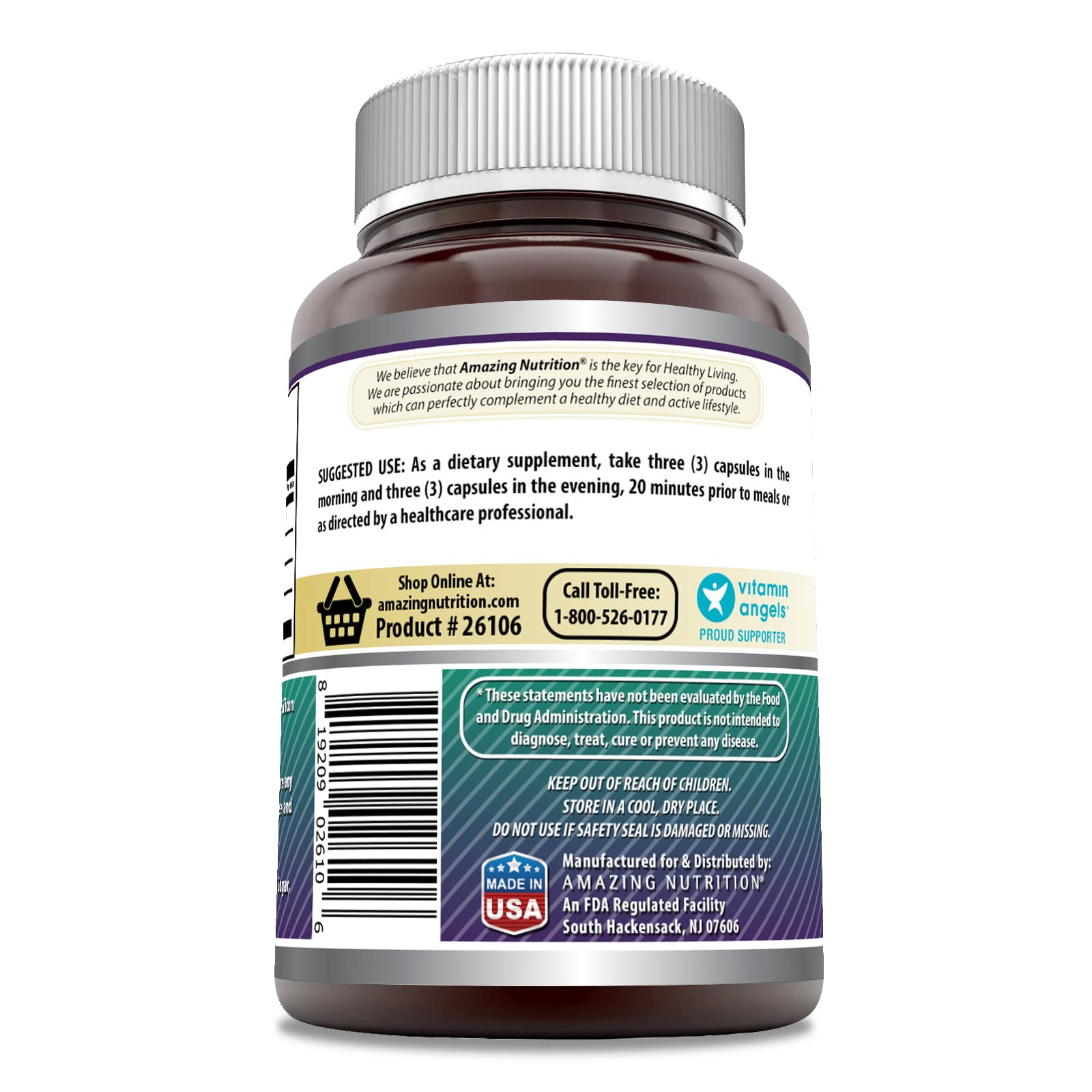 Amazing Formulas Advanced Collagen Supplement | Collagen Type I, II & III with Vitamin C & Hyaluronic | 1600 Mg Per Serving | 90 Capsules | Non-GMO | Gluten-Free | Made in USA Amazing Nutrition buy supplements canada