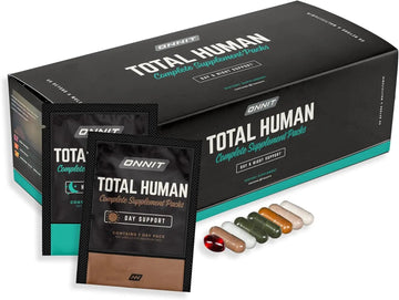 ONNIT Total Human Adult Multivitamin Dietary Supplement Comprehensive Capsule Packs with Day and Night Support ONNIT buy supplements canada