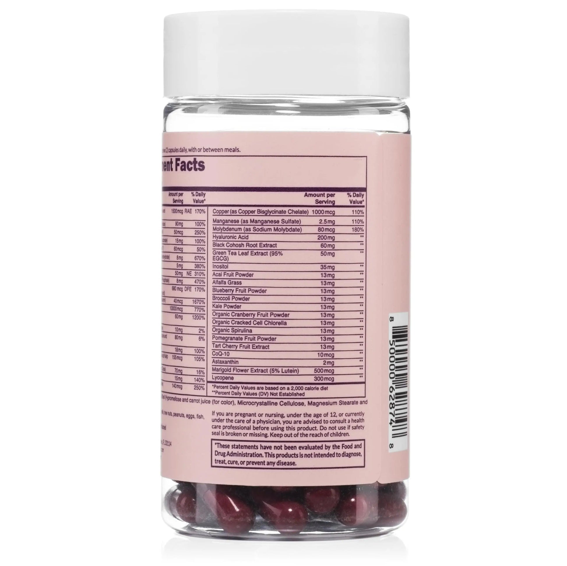 NAKED Nutrition Women's Multi - Daily Multivitamin - Vitamins A, C, E, Selenium, Zinc, Fruit and Super Green Extracts, to Boost Immune Support NAKED buy supplements canada