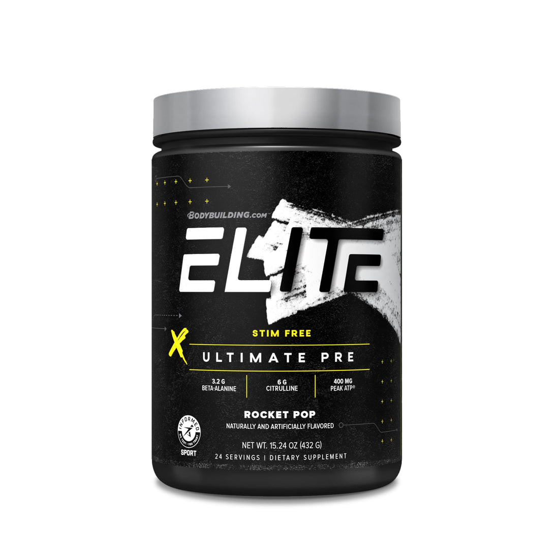B BODYBUILDING.COM Elite Ultimate PRE Stim Free Rocket Pop B BODYBUILDING.COM buy supplements canada