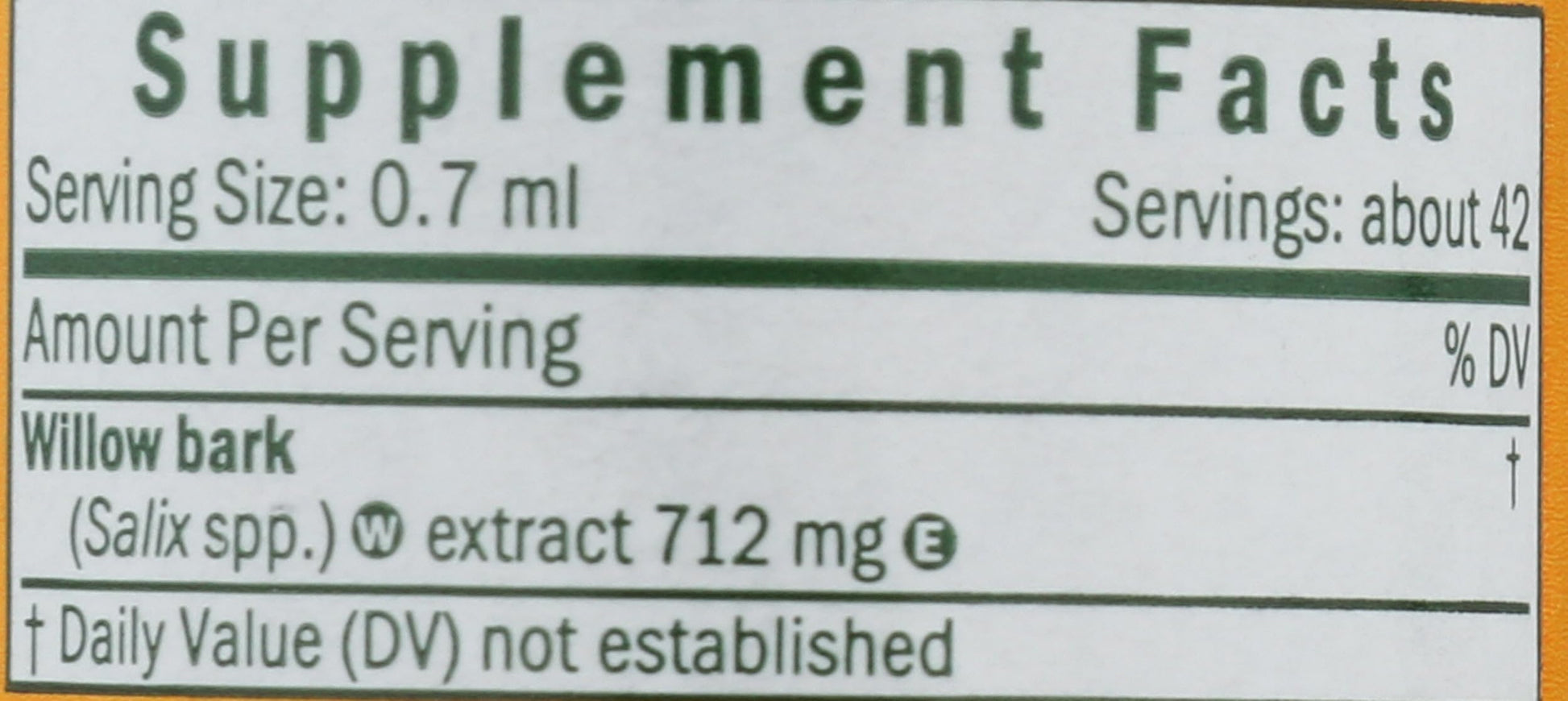 Herb Pharm Willow Bark Liquid Extract for Minor Pain - 1 Ounce (DWILL01) Herb Pharm buy supplements canada