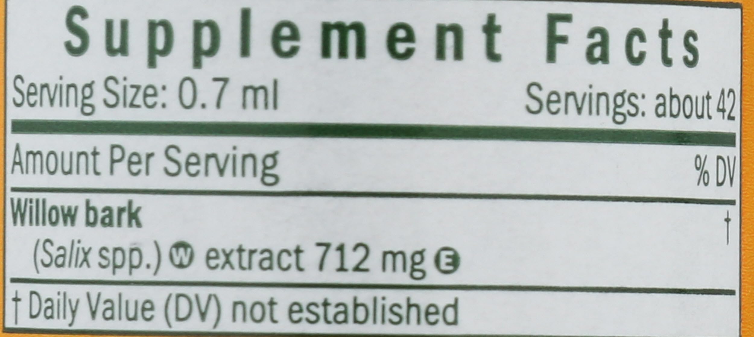 Herb Pharm Willow Bark Liquid Extract for Minor Pain - 1 Ounce (DWILL01) Herb Pharm buy supplements canada