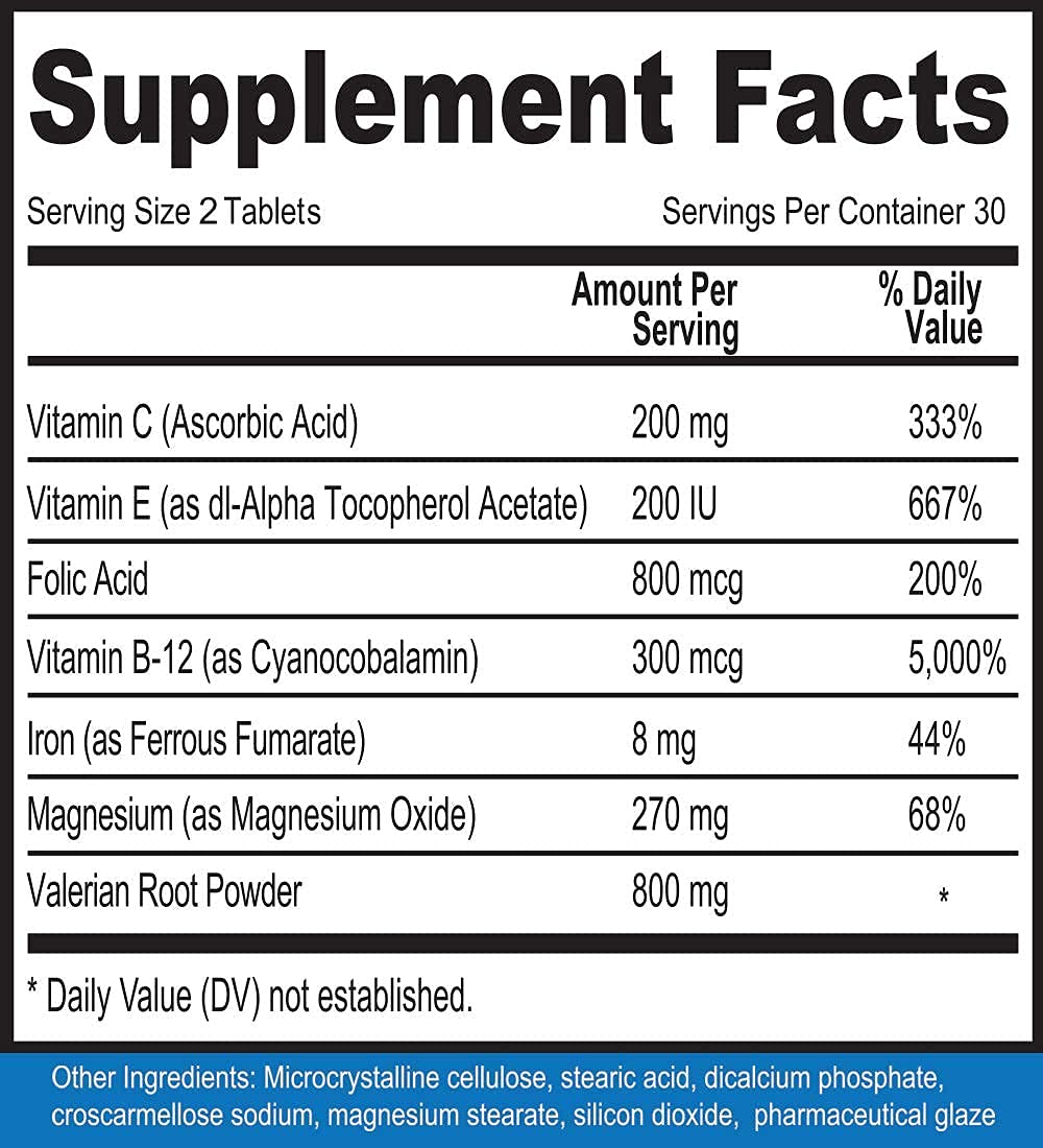 Calm Legs Natural for Natural Itching, Crawling, Tingling and Agitated Leg with Iron, Magnesium, and Valerian Root (60 Tablets)… Calm Legs buy supplements canada