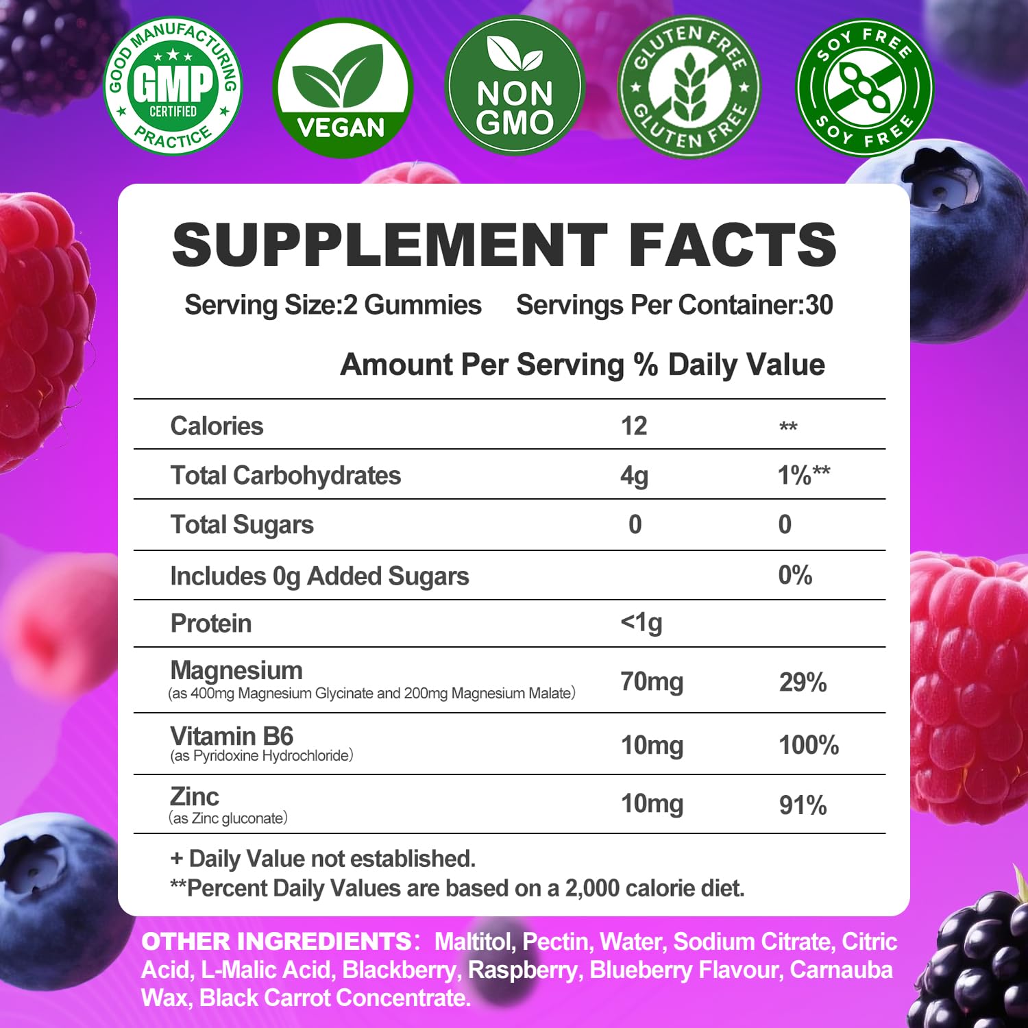 Magnesium Glycinate Gummies 400mg, Sugar Free Mаgnеsium Gummiеs for Adults with Magnesium Malate, Zinc, and Vitamin B6 for Sleep, Body Support and Relaxation, Non GMO, 60 Count-Multi-Flavor ArtDietistX buy supplements canada