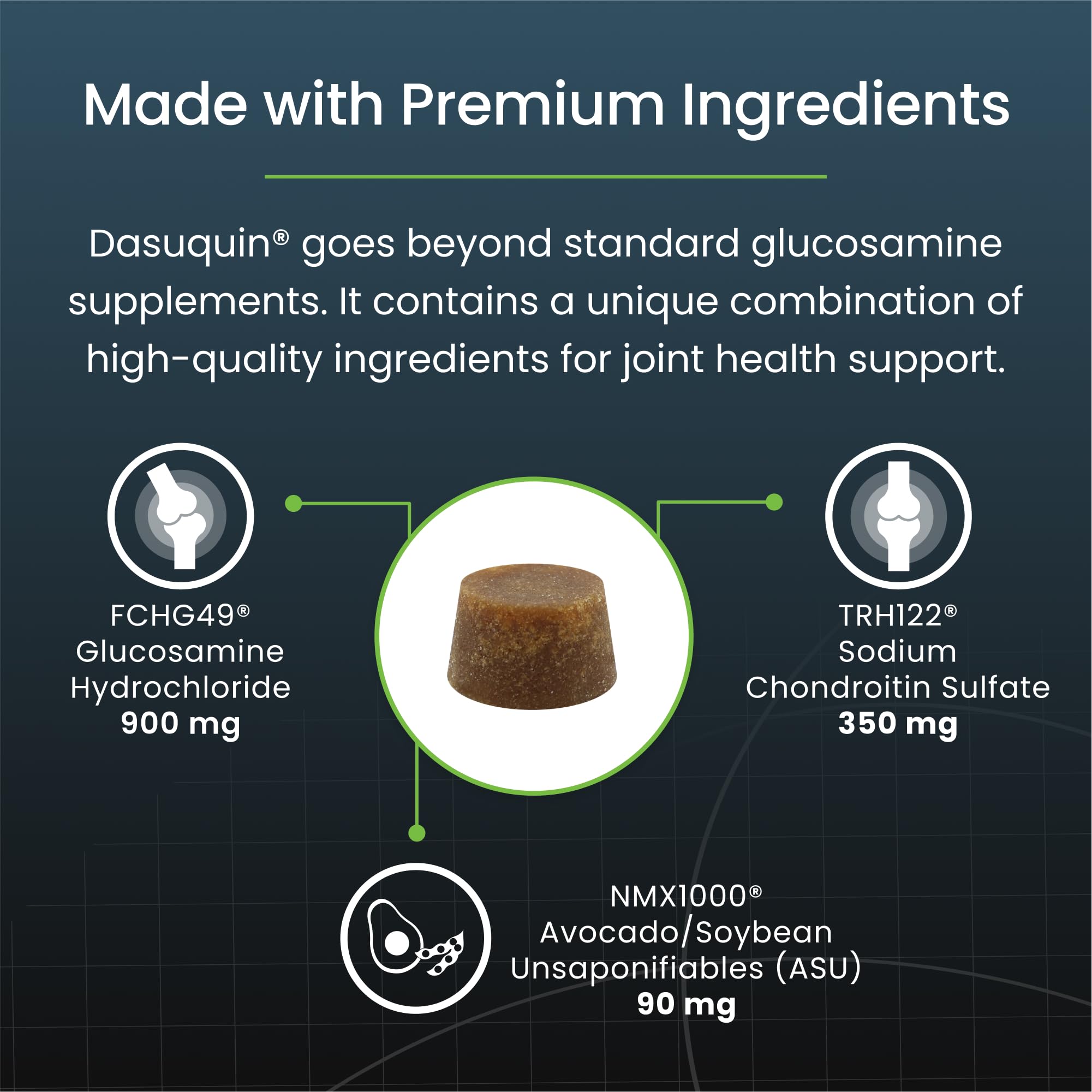Nutramax Dasuquin for Large Dogs, Joint Health Supplement, Contains Glucosamine for Dogs, Plus Chondroitin, ASU and More, Supports Healthy Joints, Soft Chews, 84 Count Nutramax Laboratories buy supplements canada
