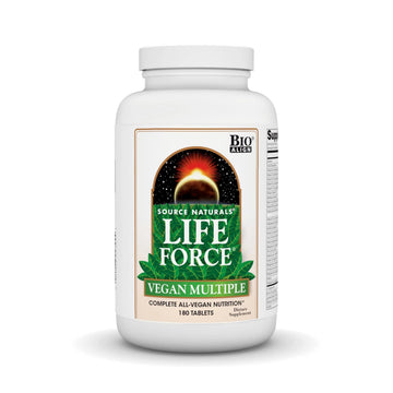Source Naturals Vegan True Vegan Force Multiple, Advanced Energy Formula for Vegans* - 180 Tablets Source Naturals buy supplements canada