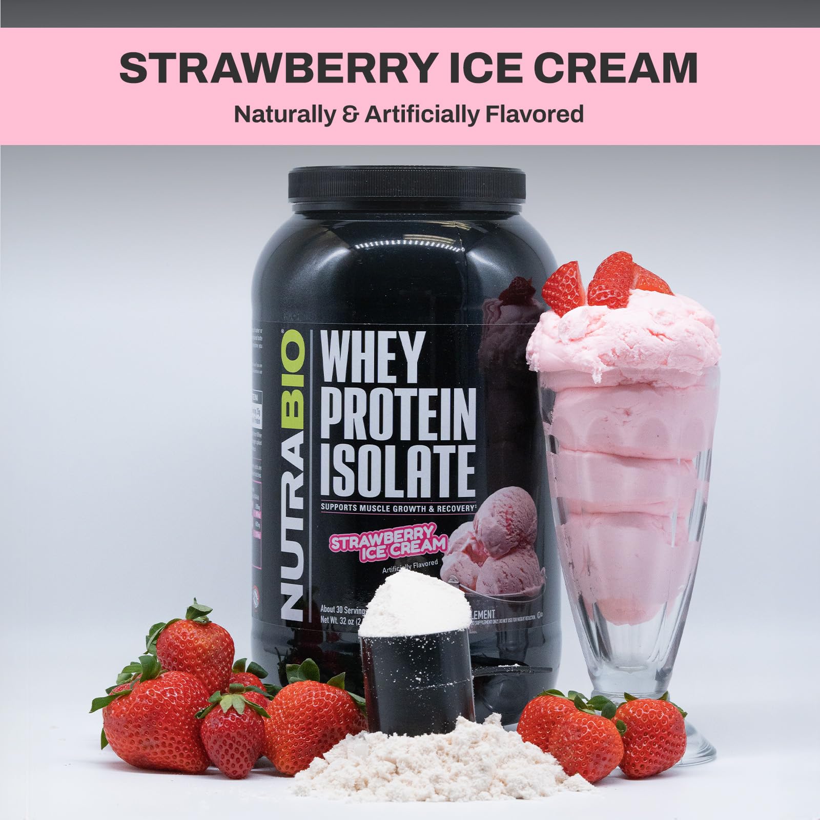 NutraBio Whey Protein Isolate Supplement – 25g of Protein Per Scoop with Complete NutraBio buy supplements canada