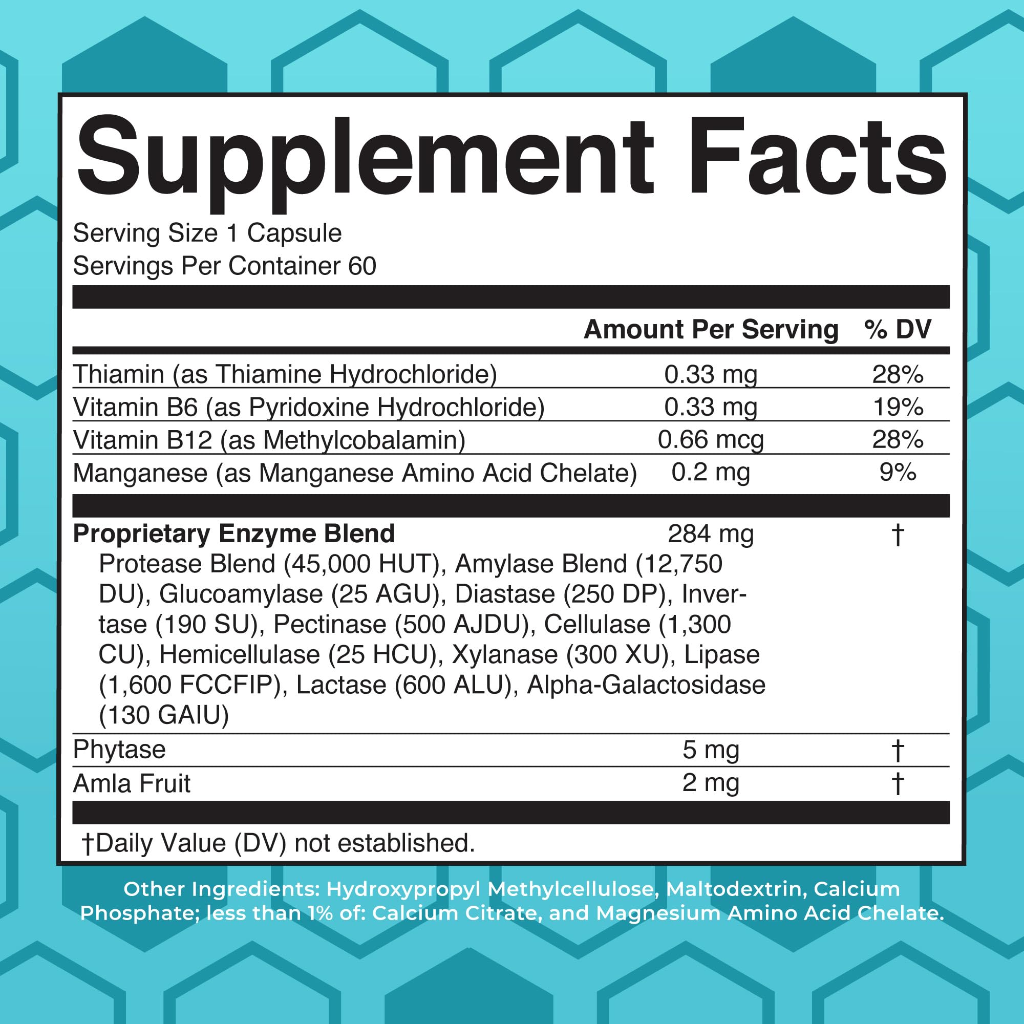 MaryRuth Organics Digestive Enzymes | Up to 2 Month Supply | Vegan Digestive Health Aid and Gut Health Enzyme Complex | Over 12 Enzymes | Vitamins B6 & B12 MARYRUTH'S buy supplements canada