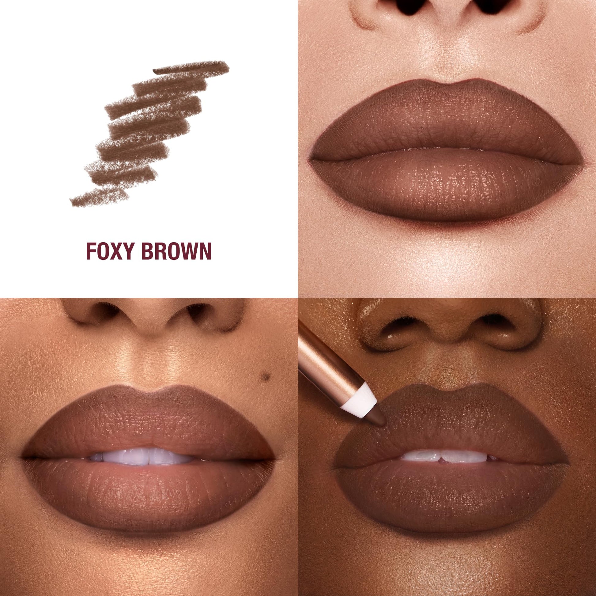 Charlotte Tilbury Lip Cheat Lip Liner Pencil - Gives Lips a Fuller-Looking, Defined Pout - Enriched with Jojoba Oil & Hyaluronic Acid - Waterproof, Smudge-Proof & Transfer-Proof - Foxy Brown Charlotte Tilbury buy supplements canada