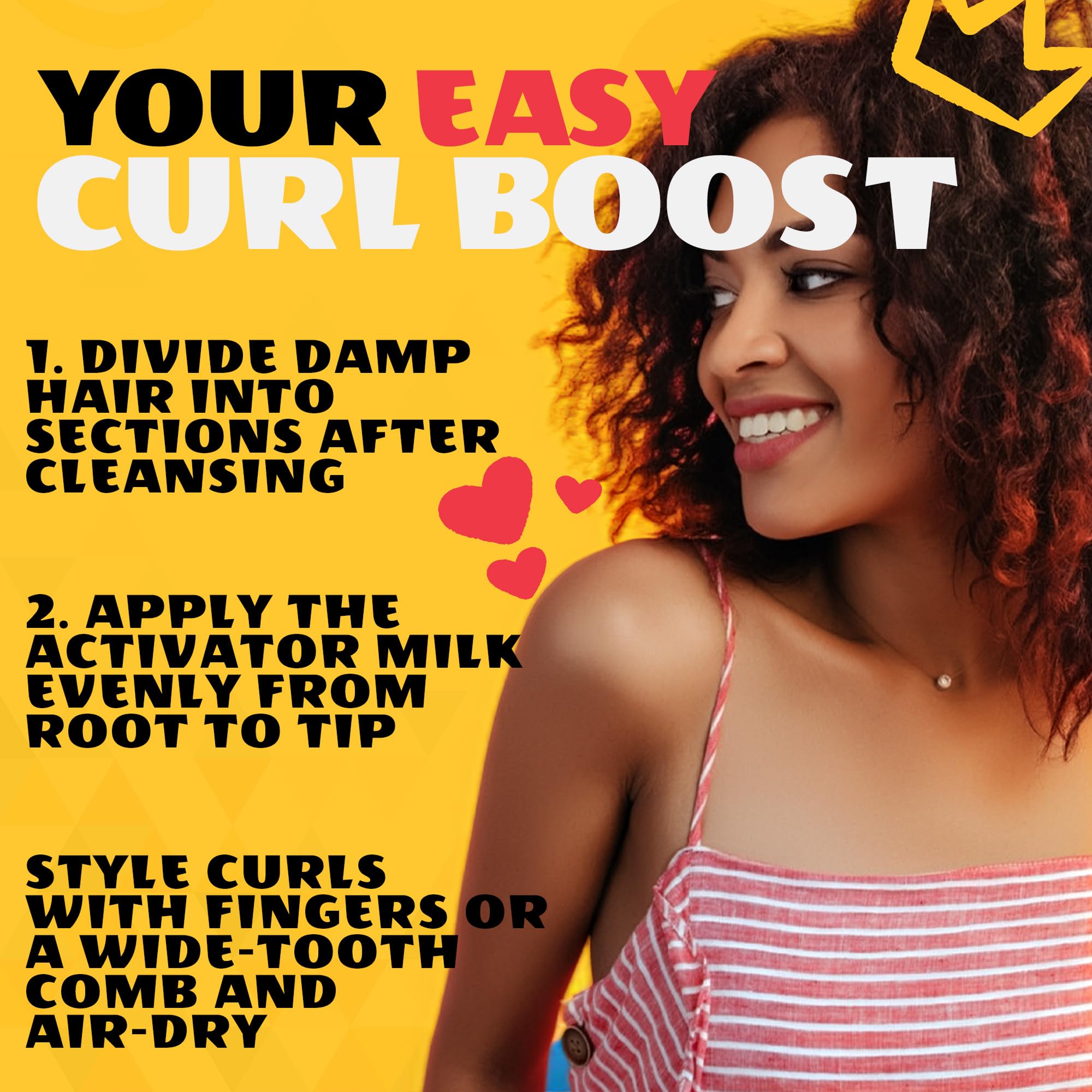 AllDay Locks Classic Easy Care Curl Activator - Activator Product for Curly Hair, Defines & Moisturizes Strands, Milky Cream Product for Men and Women, Easy Curling and Styling - 7.7 oz Bottle AllDay Locks buy supplements canada