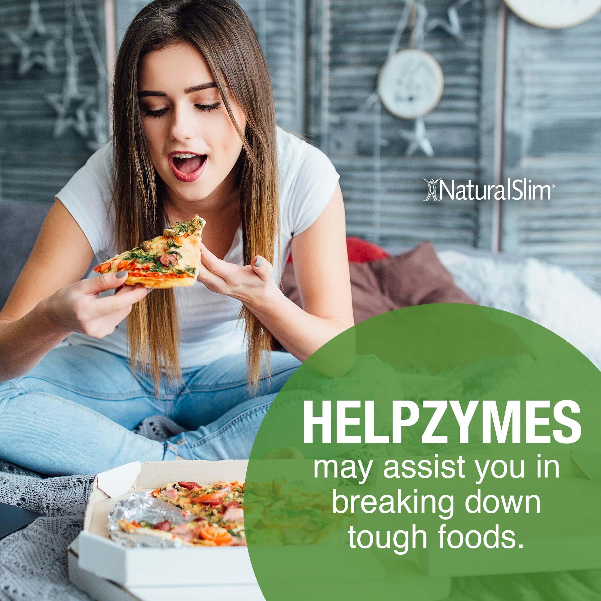 NaturalSlim Helpzymes Digestive Enzymes for Digestion, Bloating, Gas Reli NaturalSlim buy supplements canada