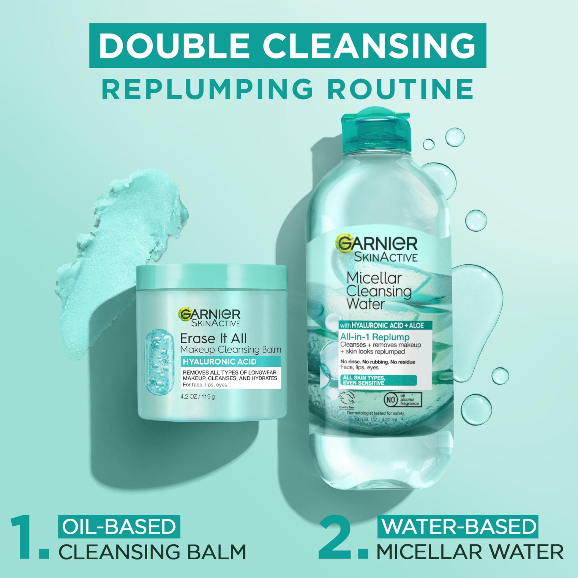 Garnier Erase It All Makeup Cleansing Balm with Hyaluronic Acid, Replumping Facial Cleanser and Makeup Remover, 4.2 Oz Garnier buy supplements canada
