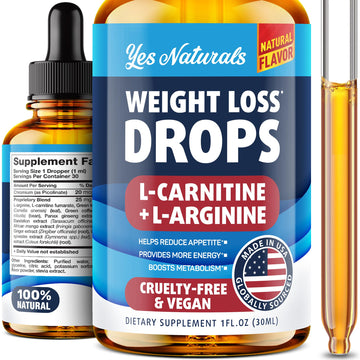 YES NATURALS! Weight Loss Drops - Natural Metabolism Booster & Appetite Suppressant YES NATURALS! buy supplements canada