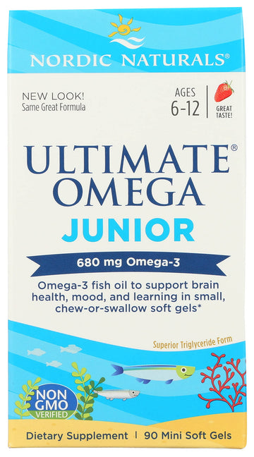 NORDIC NATURALS Junior Ultimate Omega Chewable Softgels, 680 Mg, 90 CT Nordic Naturals buy supplements canada