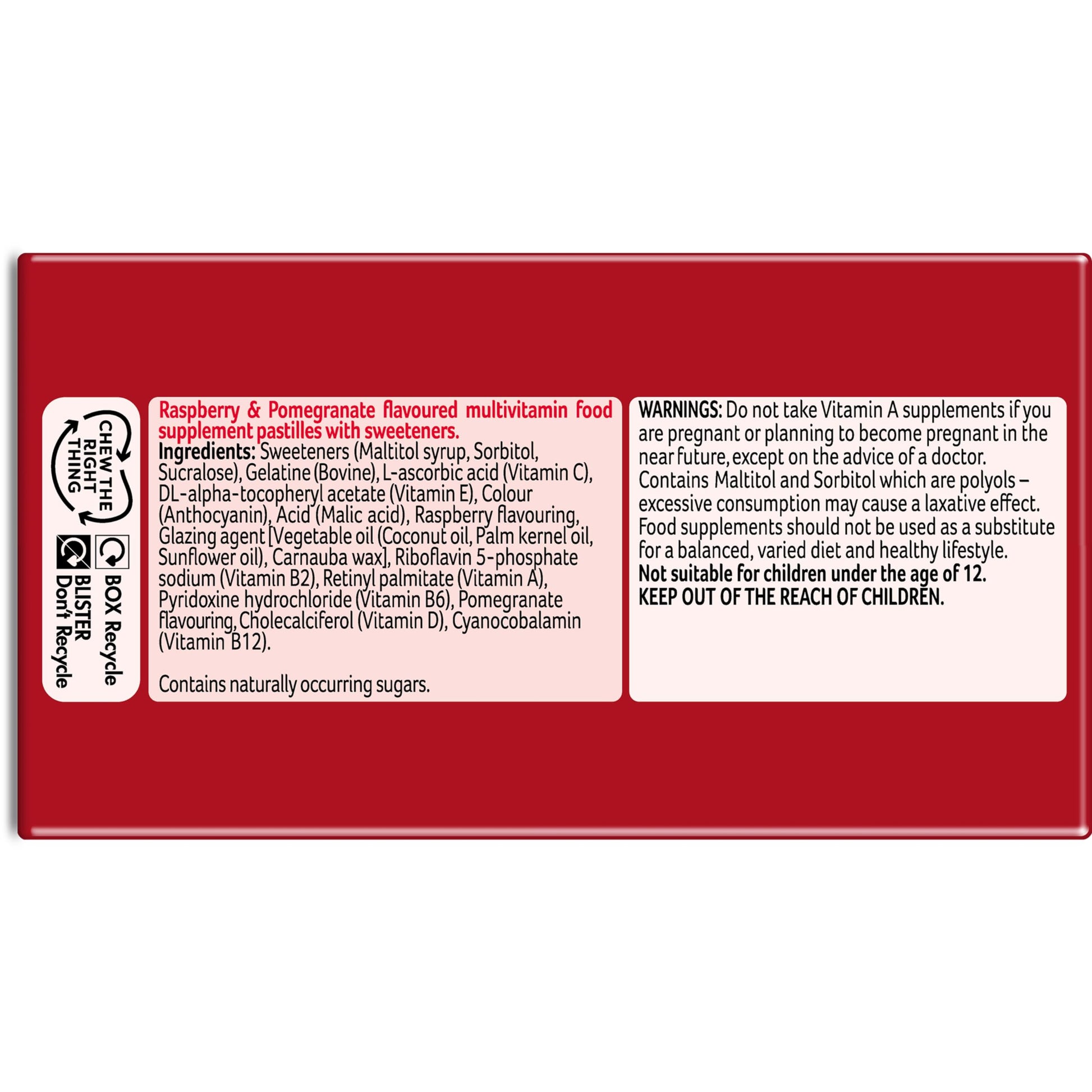 Bassetts Vitamins Adults Multivitamins, 60 Pastilles Bassetts Vitamins buy supplements canada