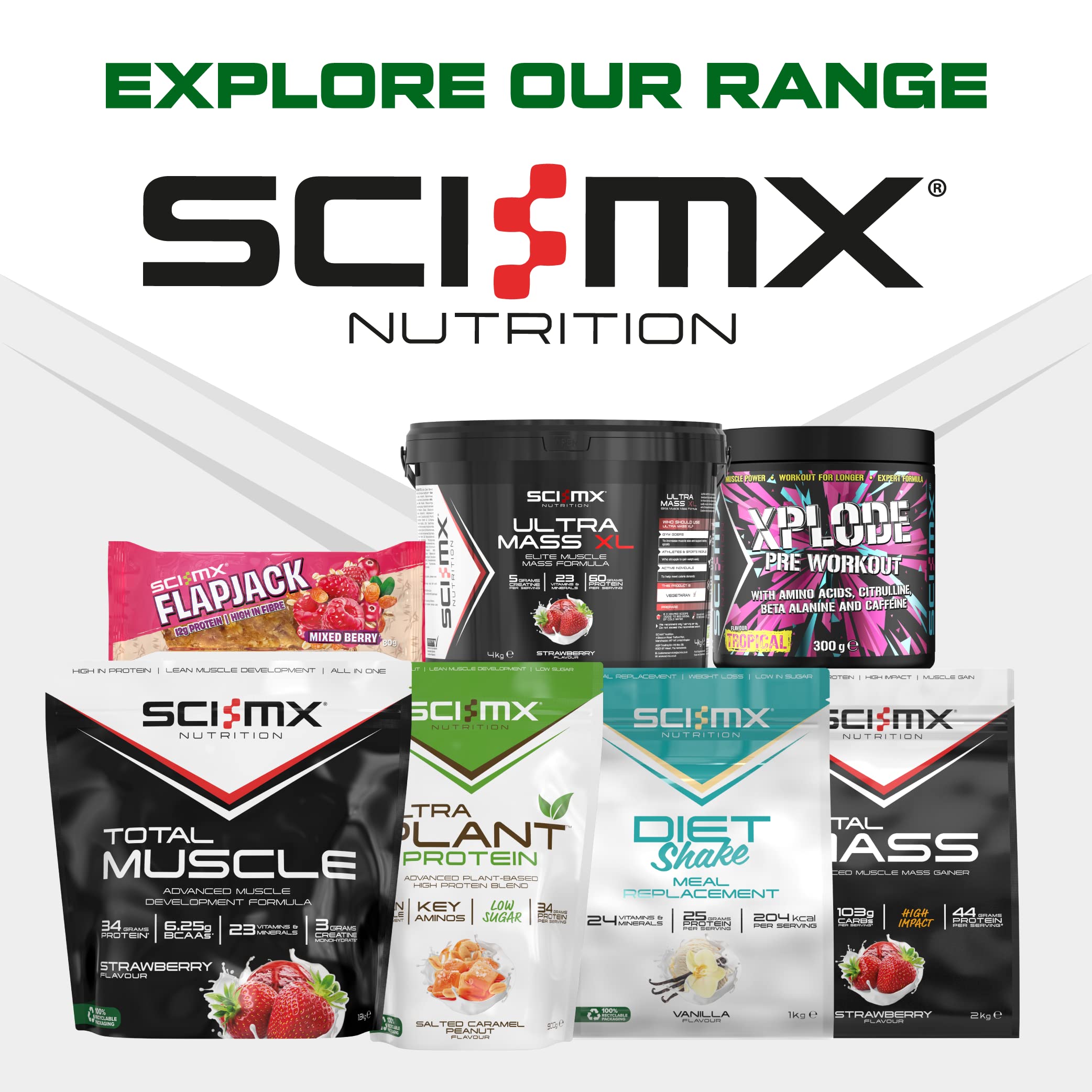 SCI-MX Pro-V Gain - 100% Vegan Vanilla Flavour Soy Protein Powder Isolate + B12 + Magnesium SCI-MX buy supplements canada