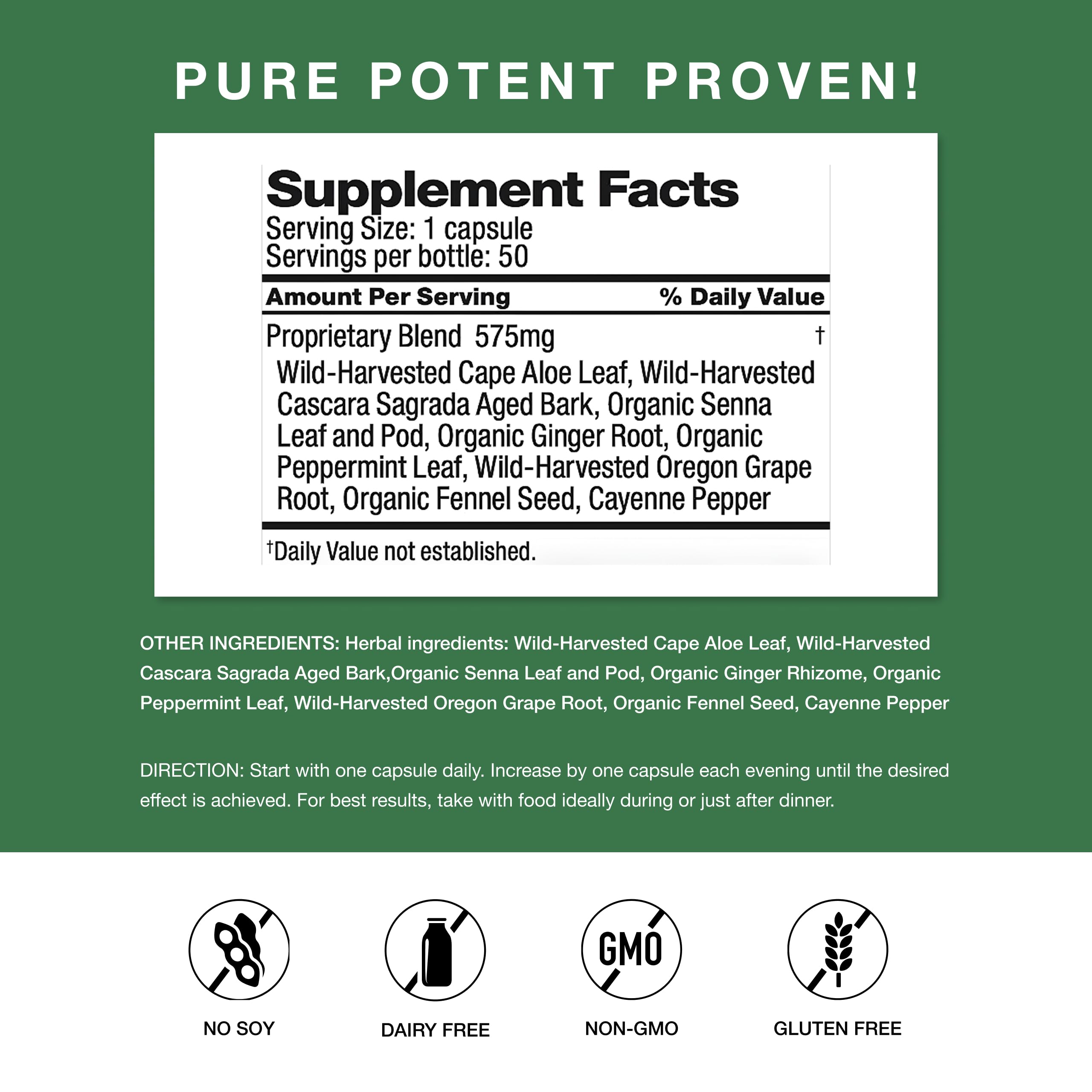 Simply Herbs Easy Go Bowel Mover - Adult Cleansing Supplement for Colon Health Support - Bowel Movement Aid - Stool Softener - Daily-Use Laxative - Plant-Based Ingredients - Vegan - 50 Count Dr. Schulze's buy supplements canada