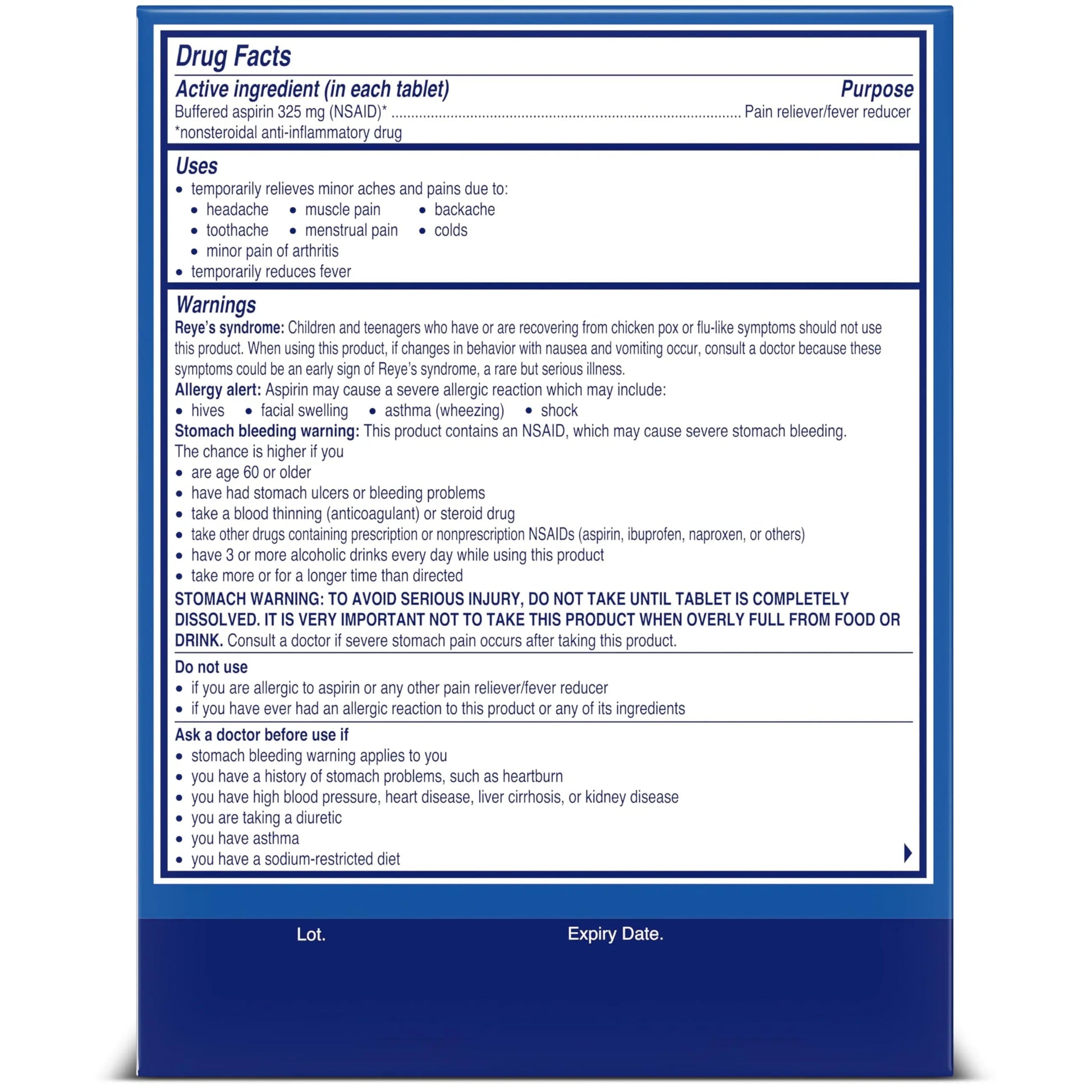 Alka-Seltzer Pain Relief, Aspirin Effervescent Tablets for Fast Pain Relief, 72 Ct Alka-Seltzer buy supplements canada