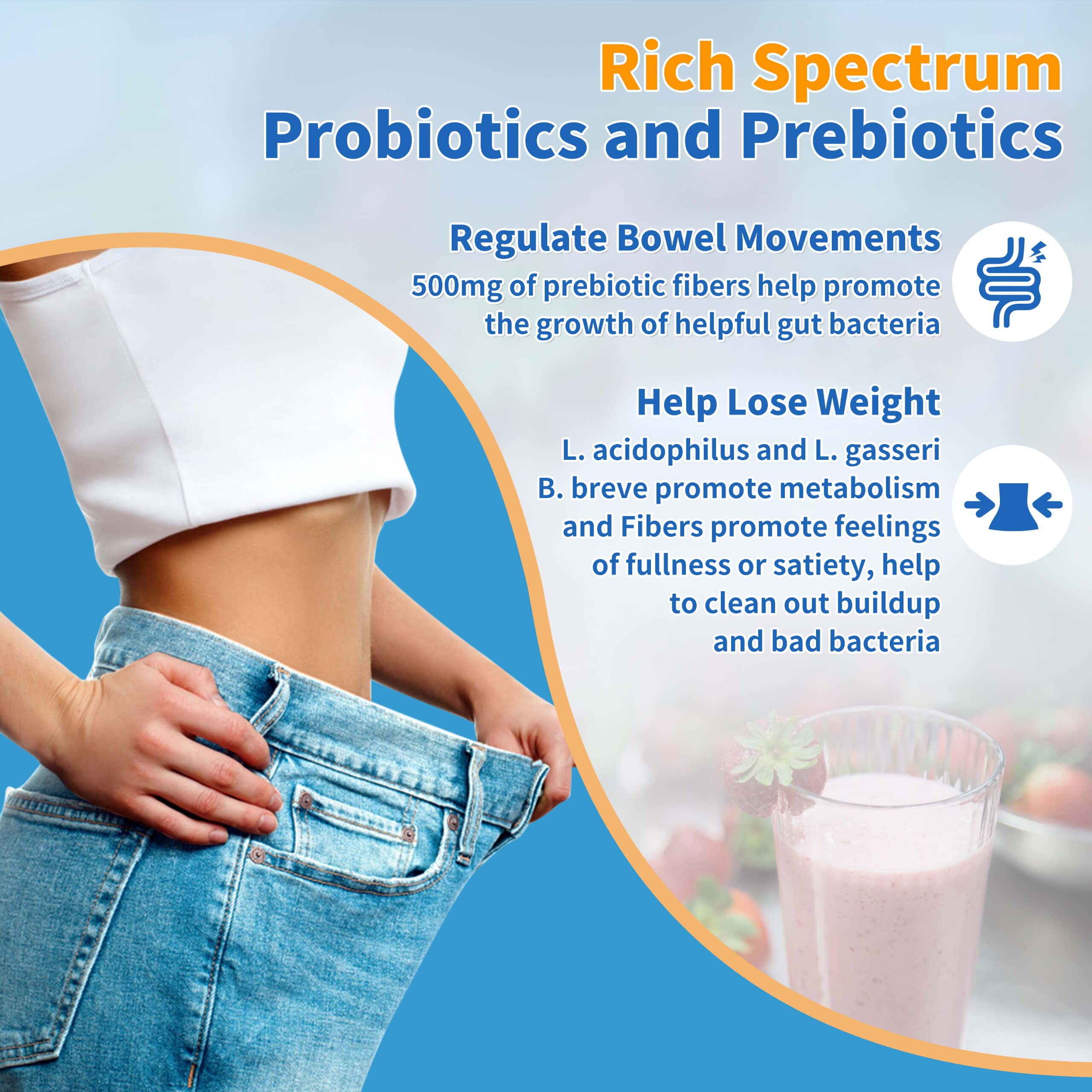 ZEBORA Probiotics for Women, Men and Kids, Prebiotics and Probiotics Powder ZEBORA buy supplements canada