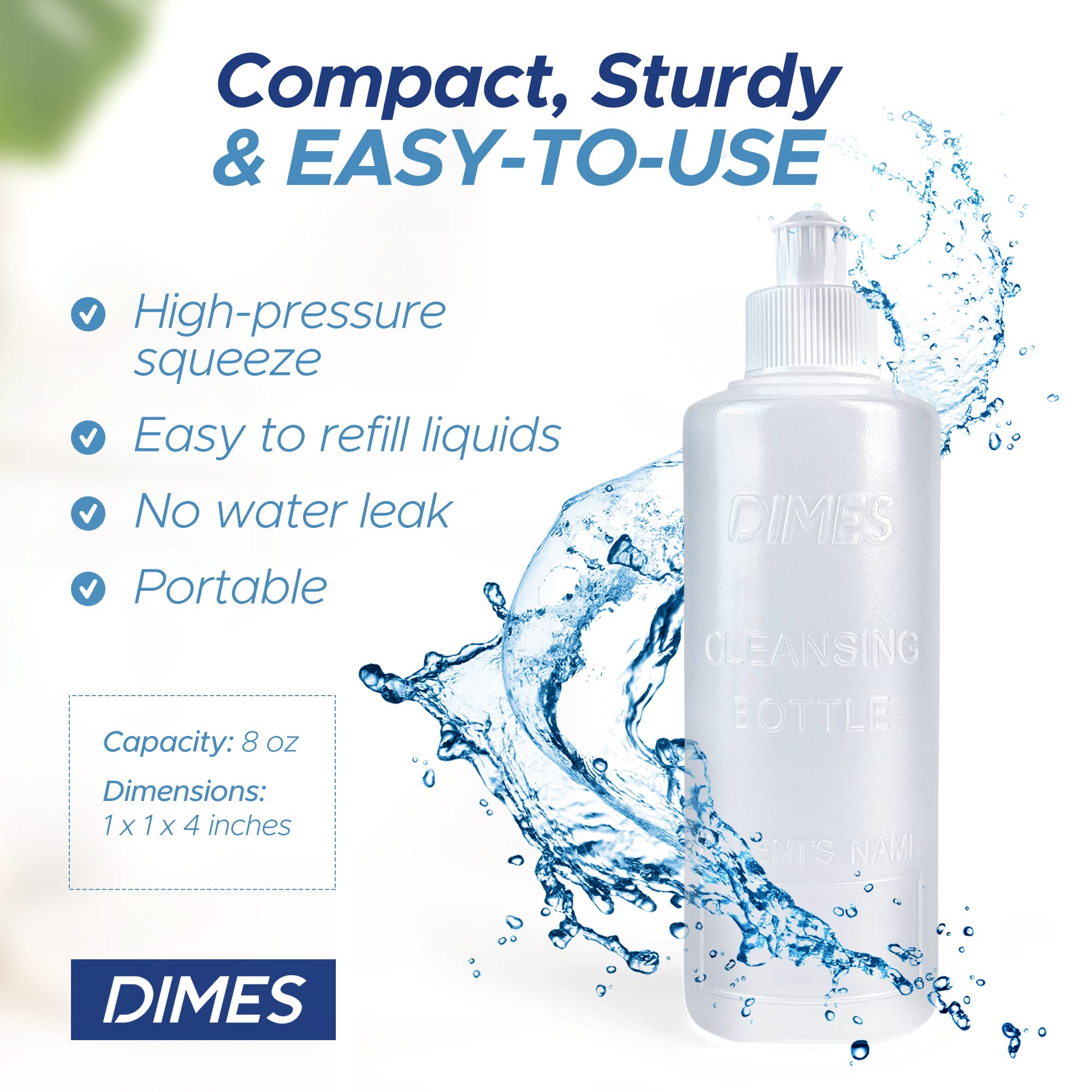 Dimes Perineal Lavette Irrigation Bottle 8 oz (Pack of 3). - Peri Bottle for Postpartum Care Dimes buy supplements canada