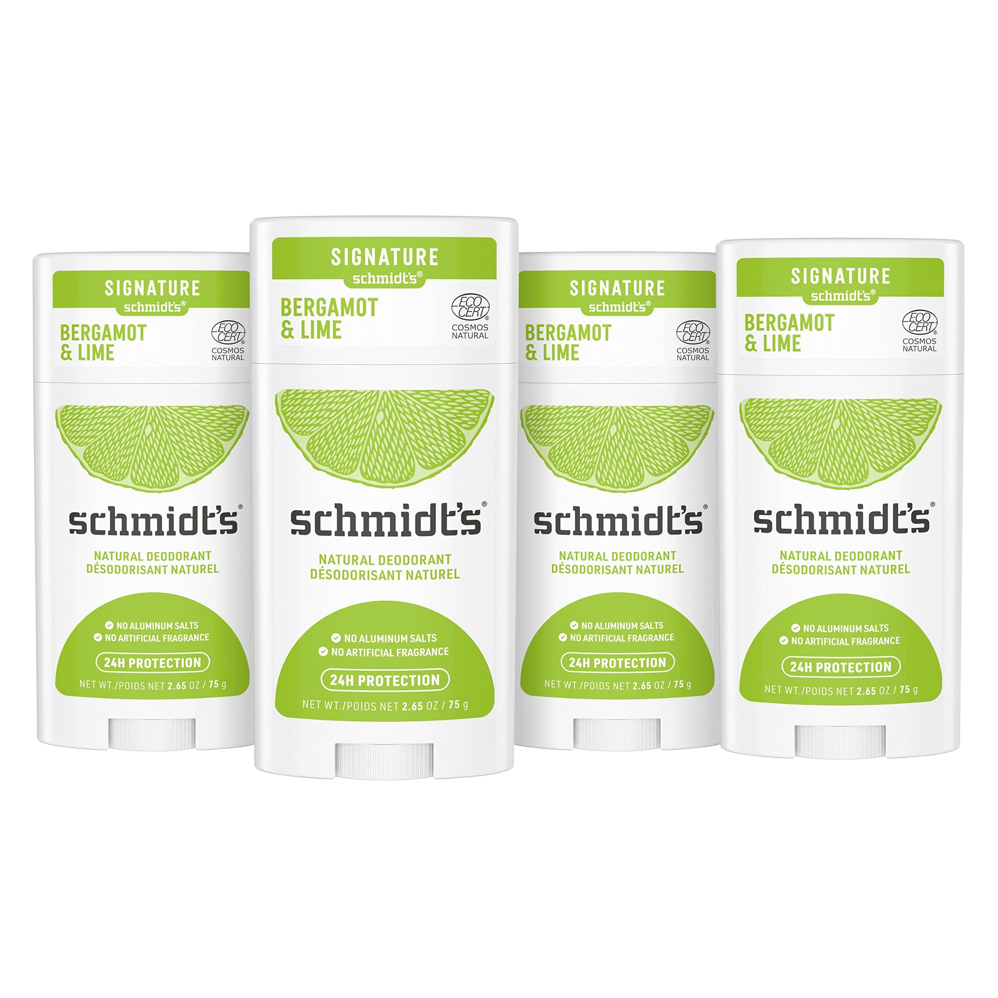 Schmidt's Aluminum Free Natural Deodorant For Women and Men, Bergamot & Lime Schmidt's buy supplements canada