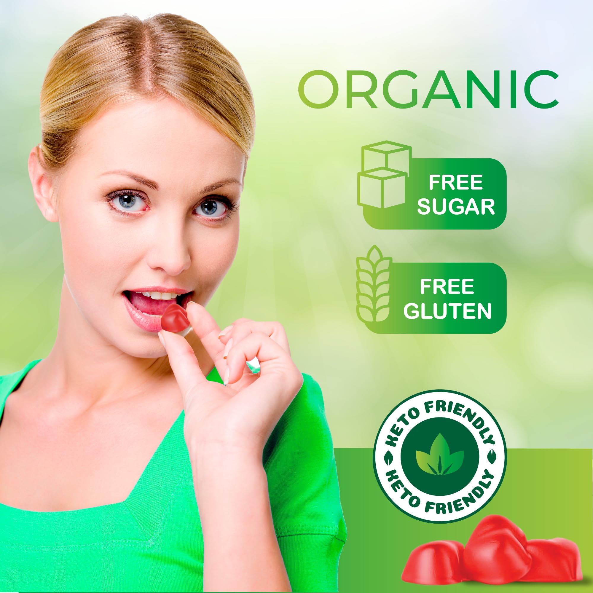 Organic Keto ACV Gummies for Advanced Weight Loss Fat Burn - Sugar Gluten Free Apple Newline Lab buy supplements canada