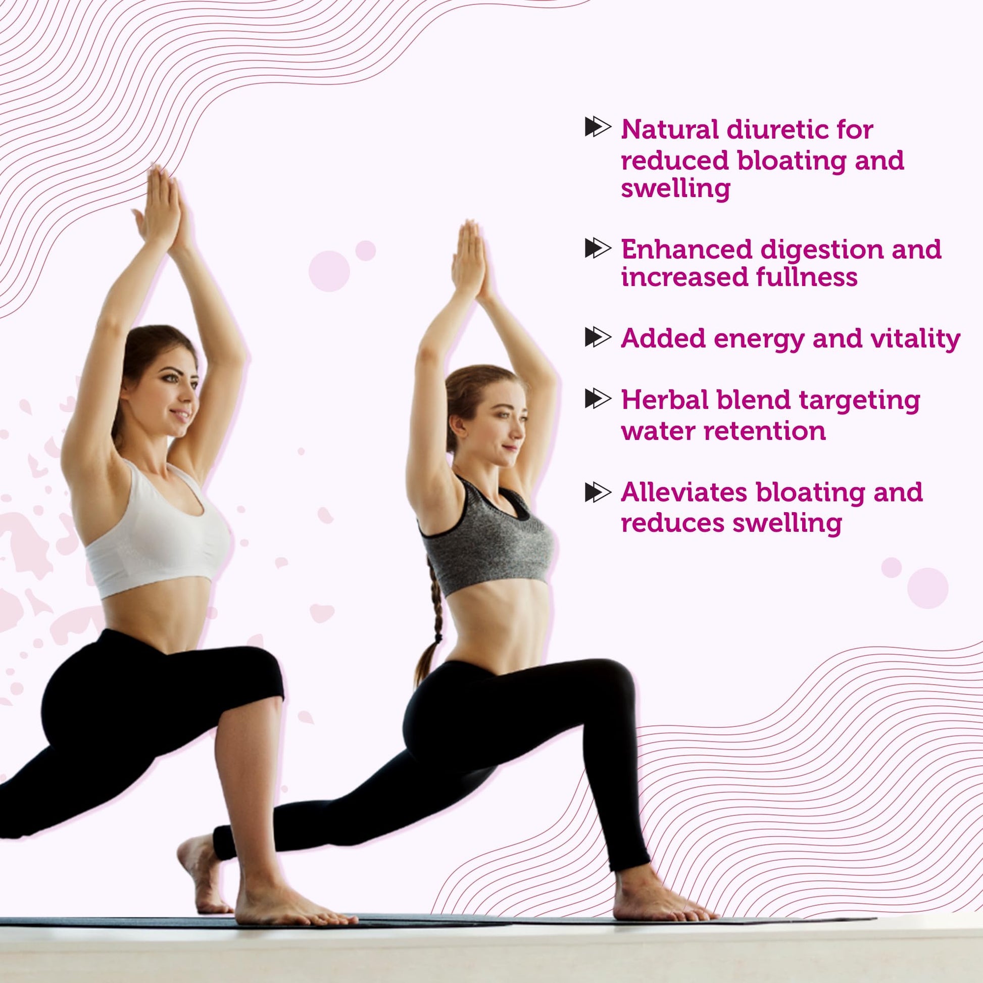 Water Retention Pills for Women Bloating Relief with Vitamin B6, Dandelion & Green Tea Natural LADYME WOMEN'S HEALTH buy supplements canada