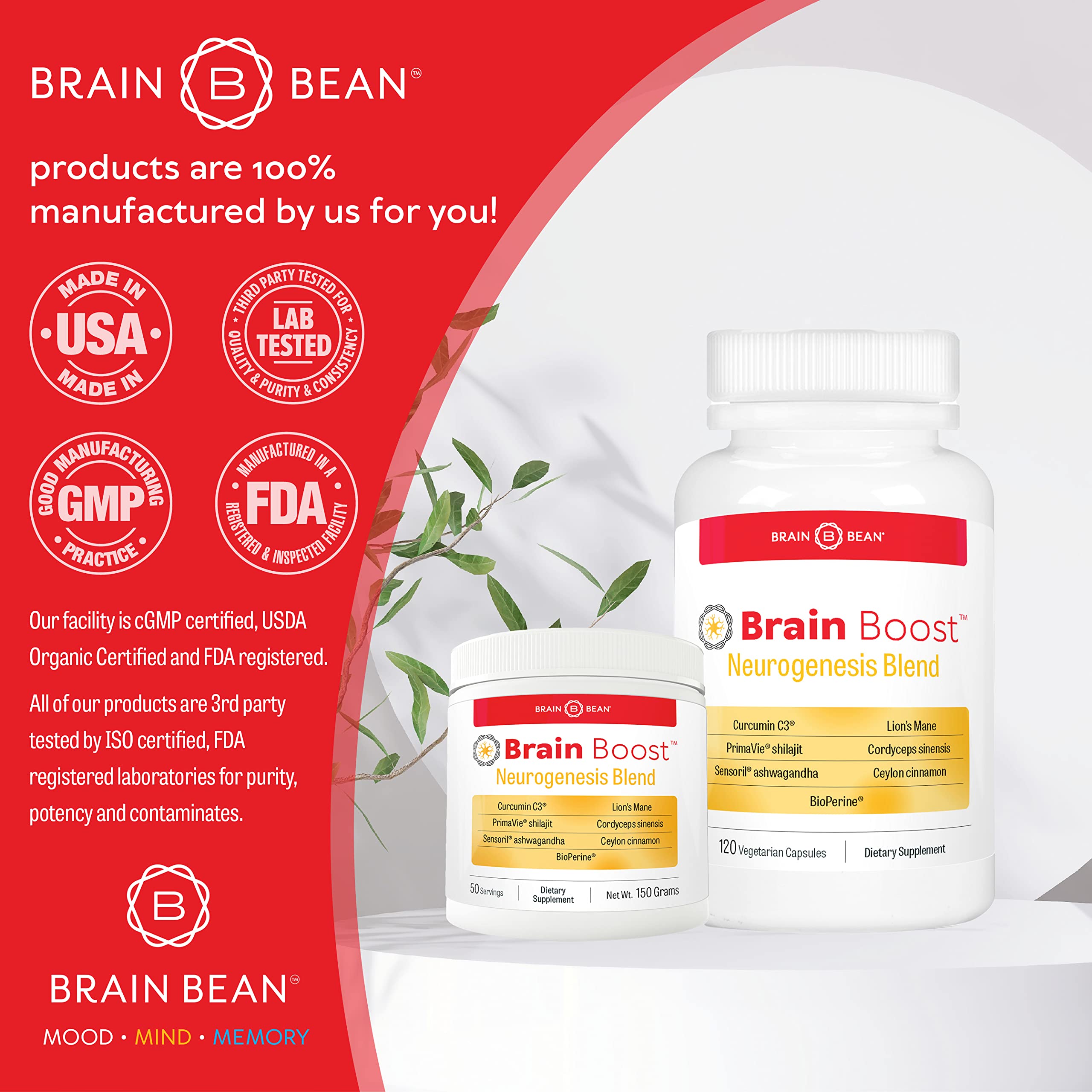 Brain Bean Brain-Boost (Formerly Brain Bean buy supplements canada