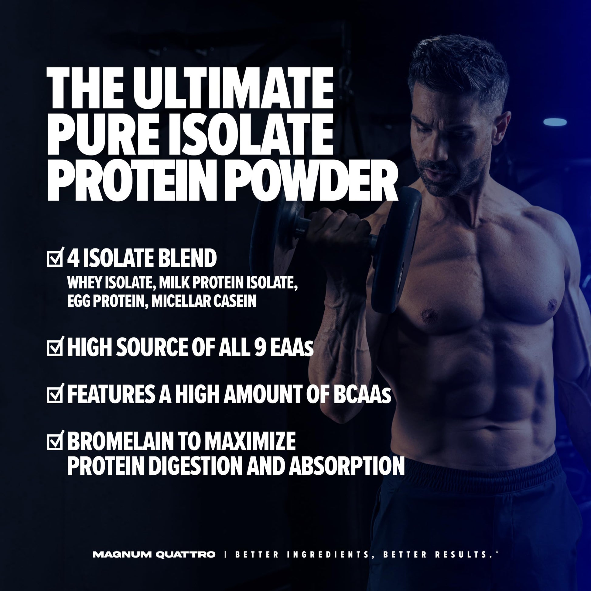 Magnum Nutraceuticals Quattro -, Peanut Butter Cups, 2LB - May Support Muscle Growth QUATTRO buy supplements canada