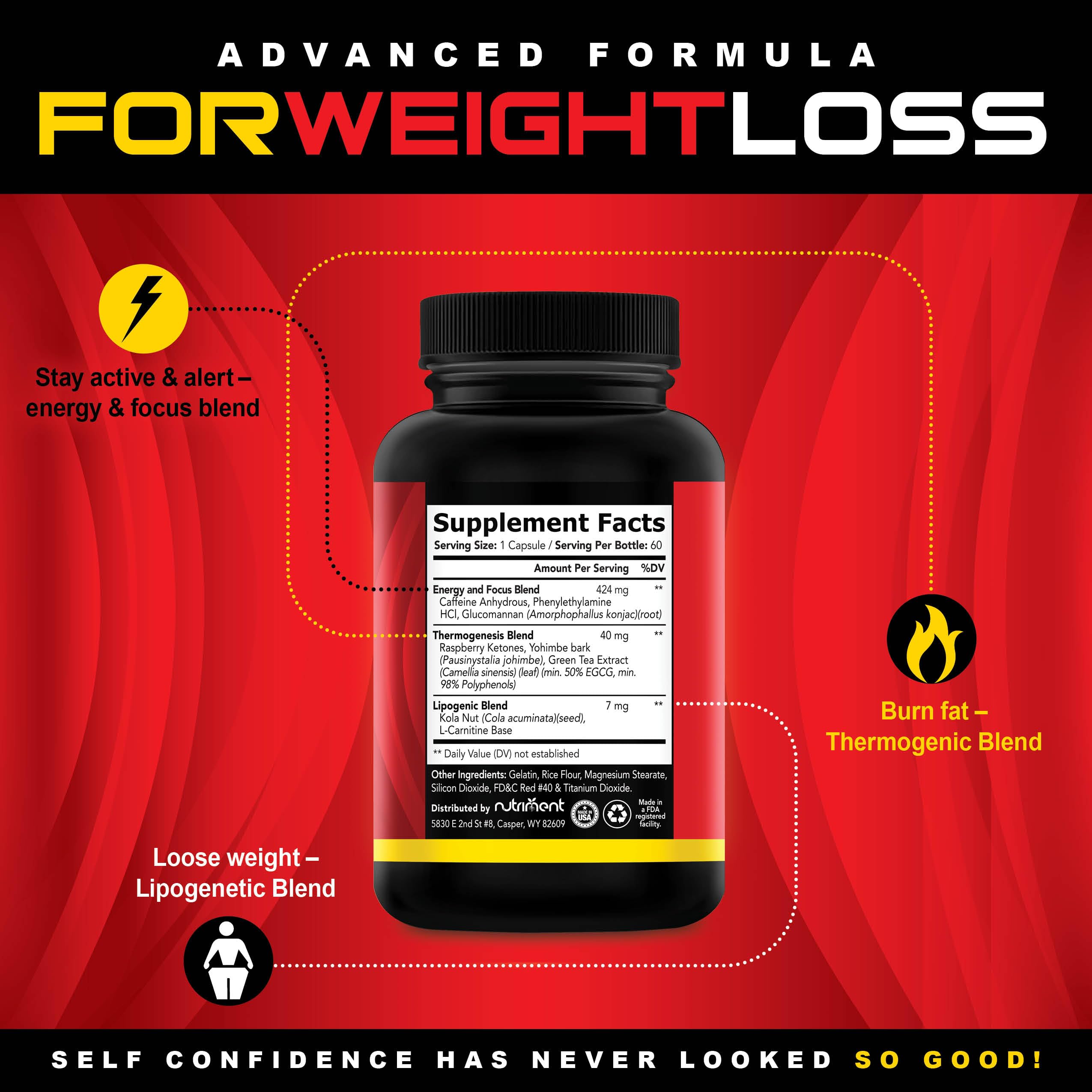 Nutriment Quick Ten - Best Weight Loss Pills - Natural Metabolism Booster Nutriment buy supplements canada