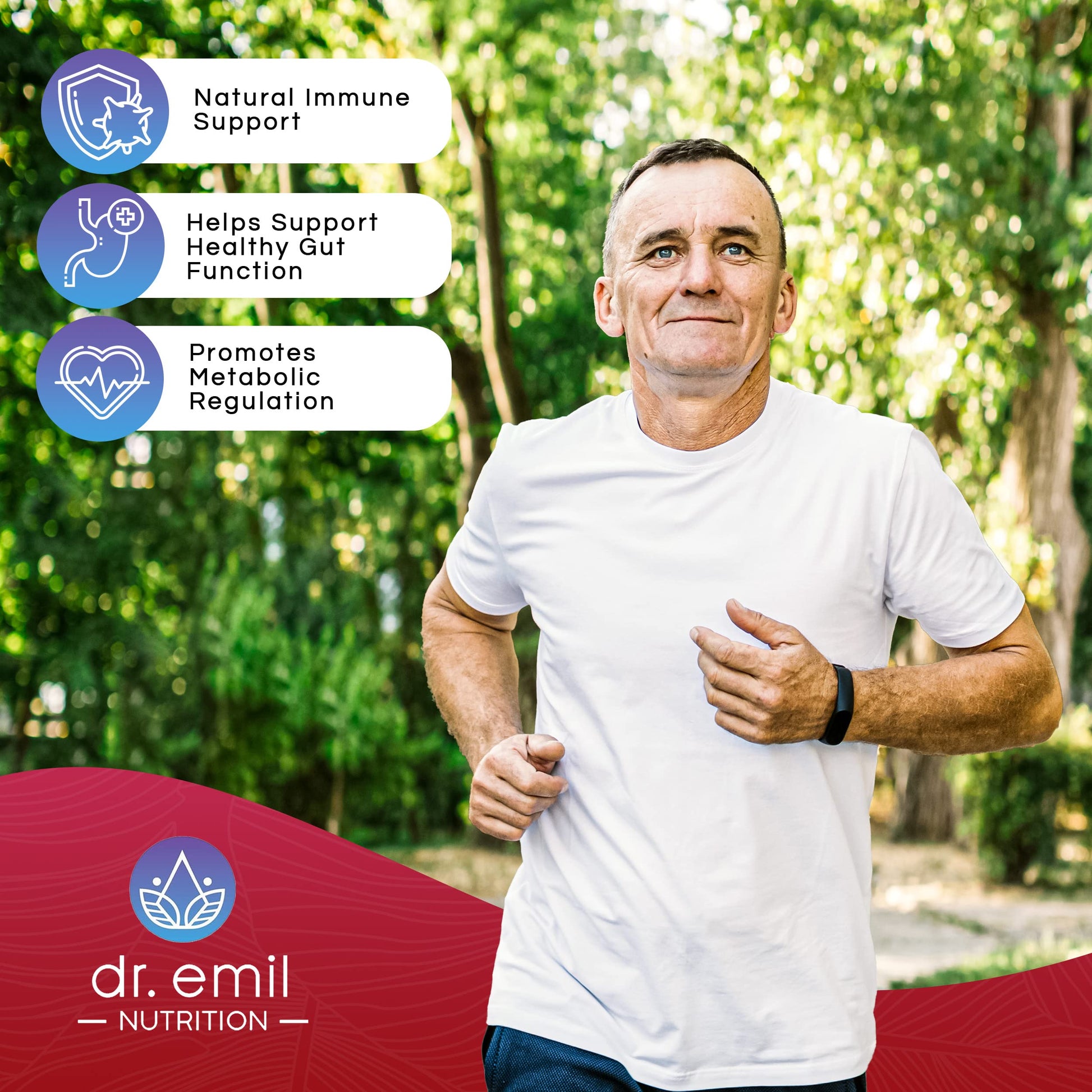 Dr. Emil Berberine 500mg Capsules - Berberine Supplement with Cinnamon, MTC Oil & Milk DR EMIL NUTRITION buy supplements canada