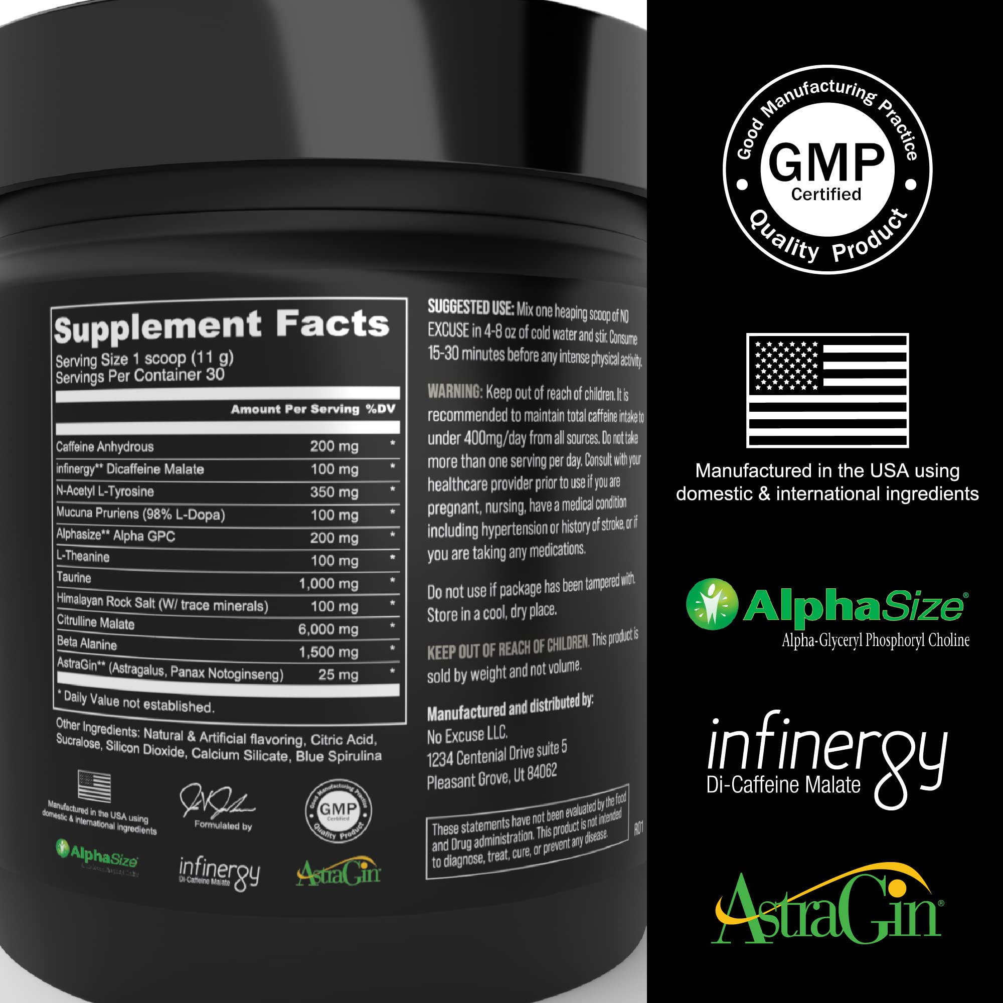 No Excuse Pre Workout Powder | Highly Regarded Pre-Workout Supplements, Rise Pre Workout No Excuse buy supplements canada