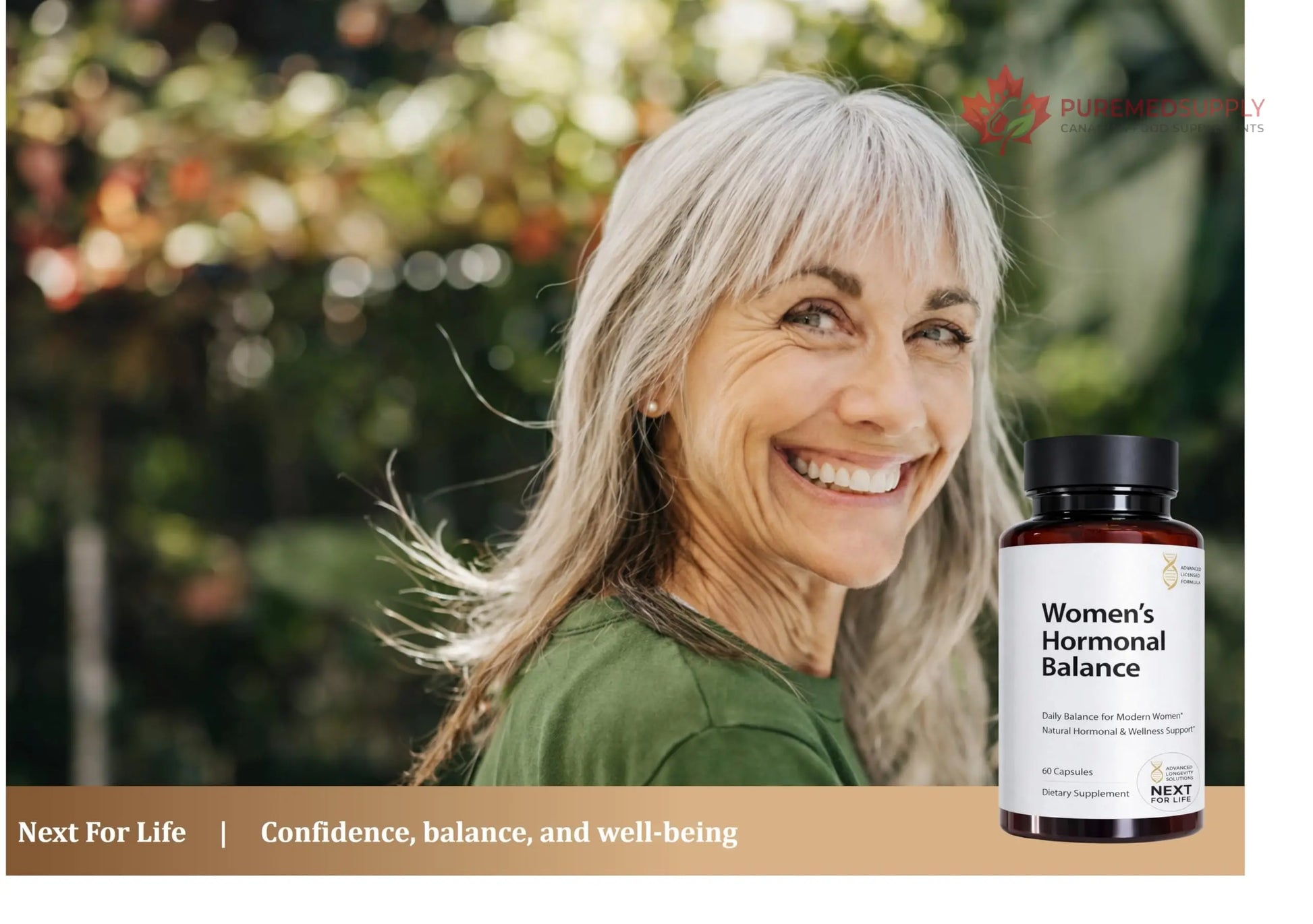 Women’s Hormonal Balance Supplement – Menopause & PMS Support – Mood, Energy & Cycle Regulation – Botanical Formula – 60 Capsules Next For Life buy supplements canada